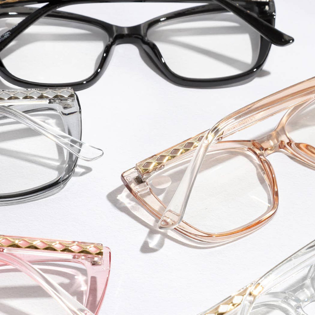 Colored Frame Fashion Reading Glasses