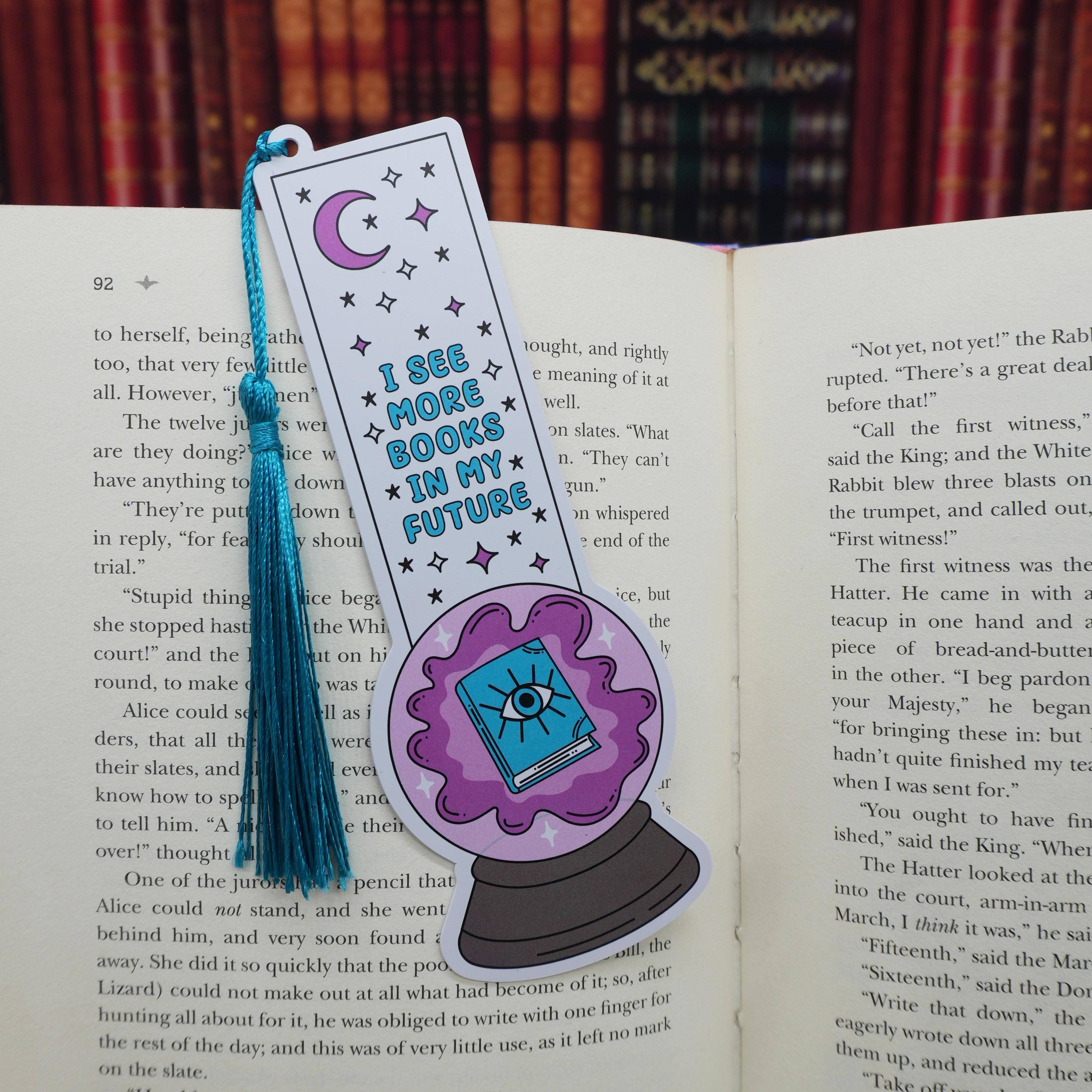 “I See More Books in My Future” Bookish Bookmark