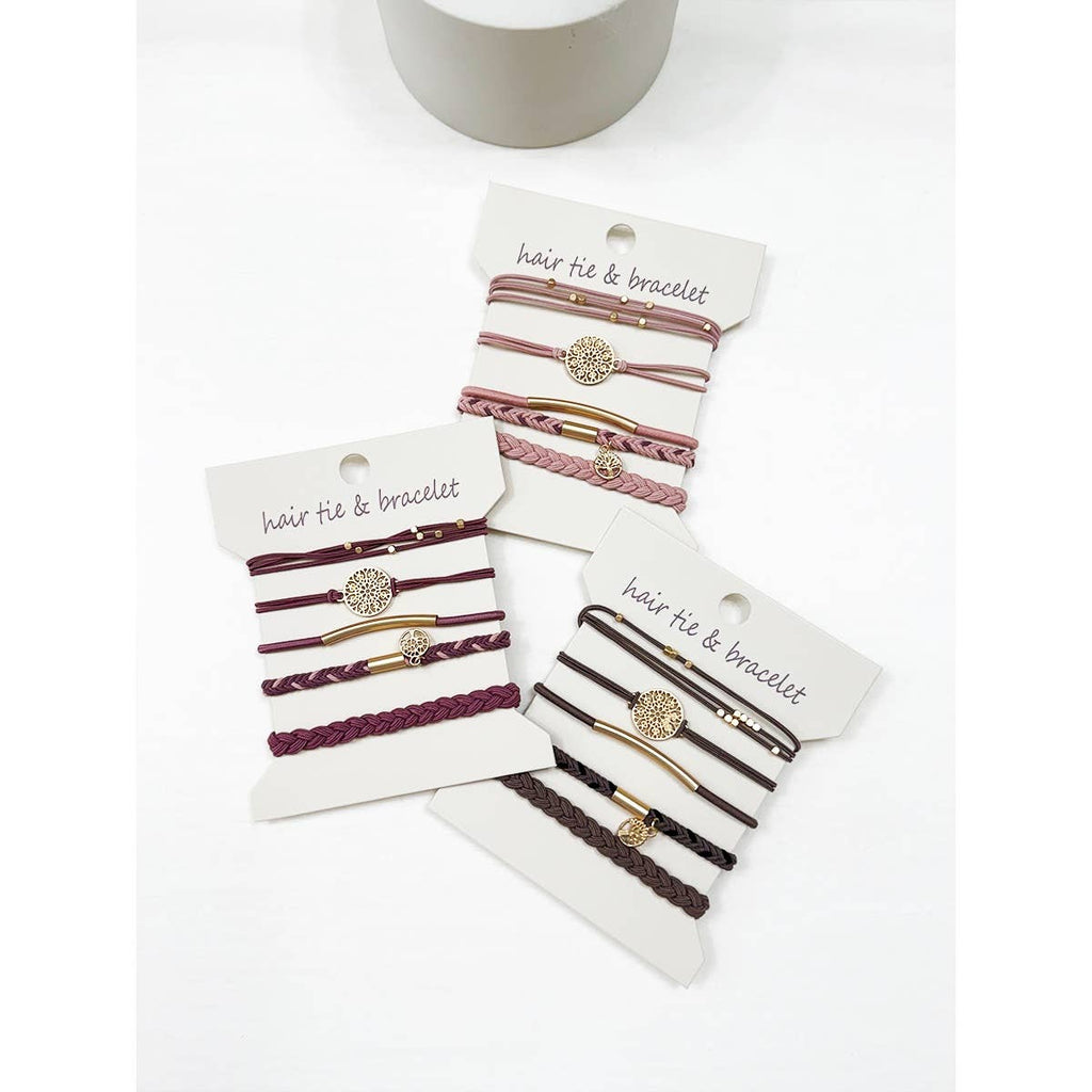 Boho Inspired Hair Tie Bracelets