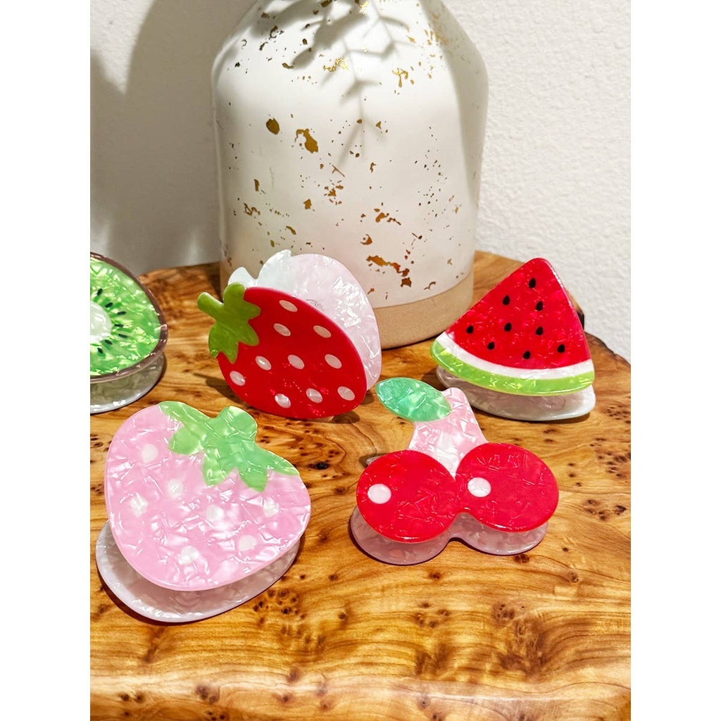 Premium Quality Fruit Theme Hair Claw Clip
