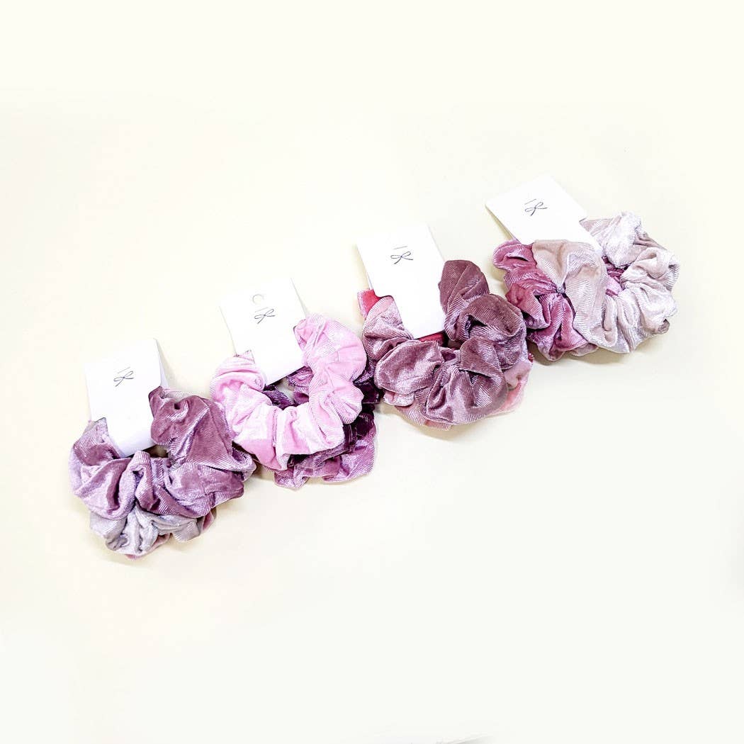 3 pcs Velvet Scrunchie Set