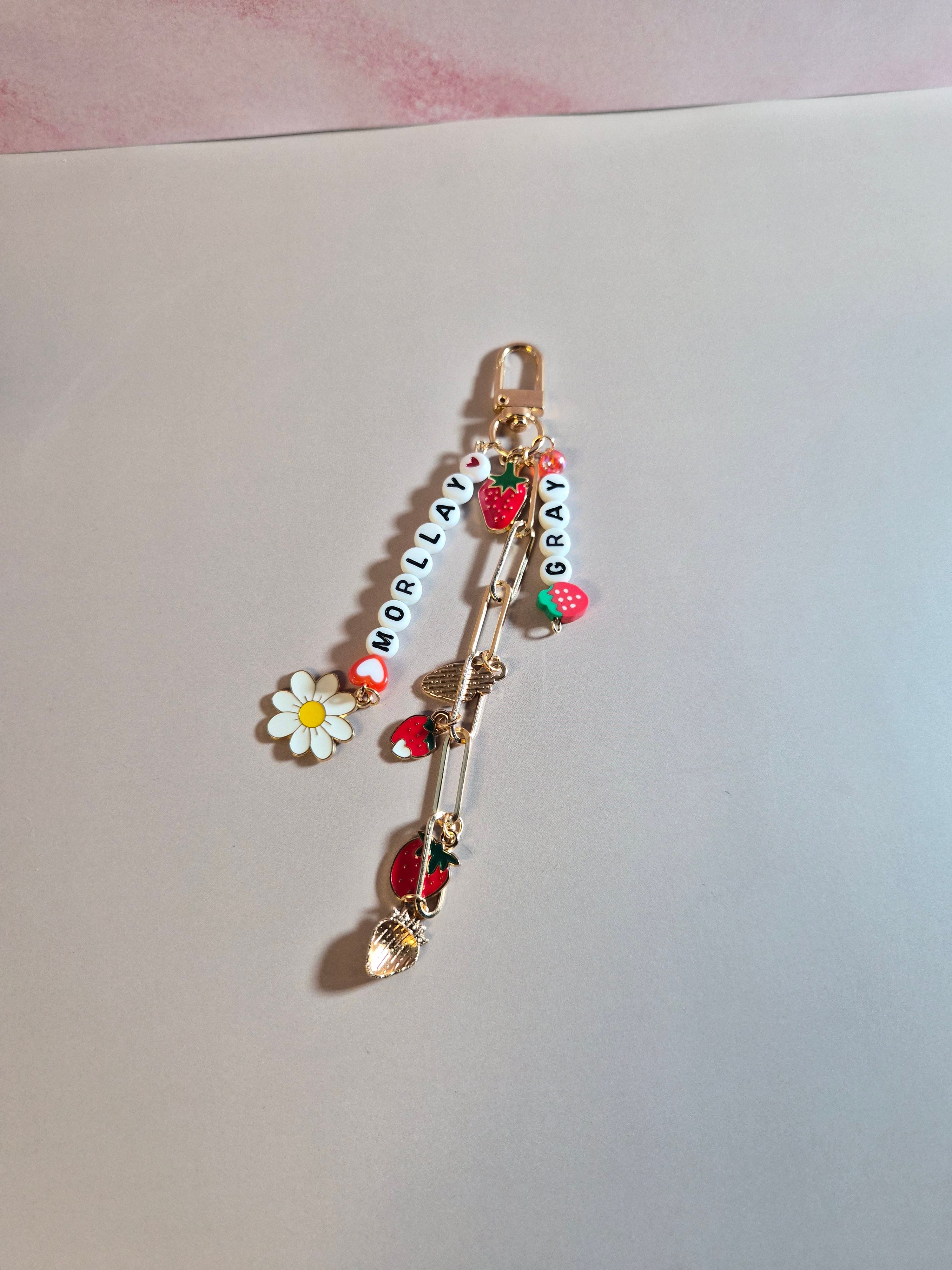 Strawberry Keychain