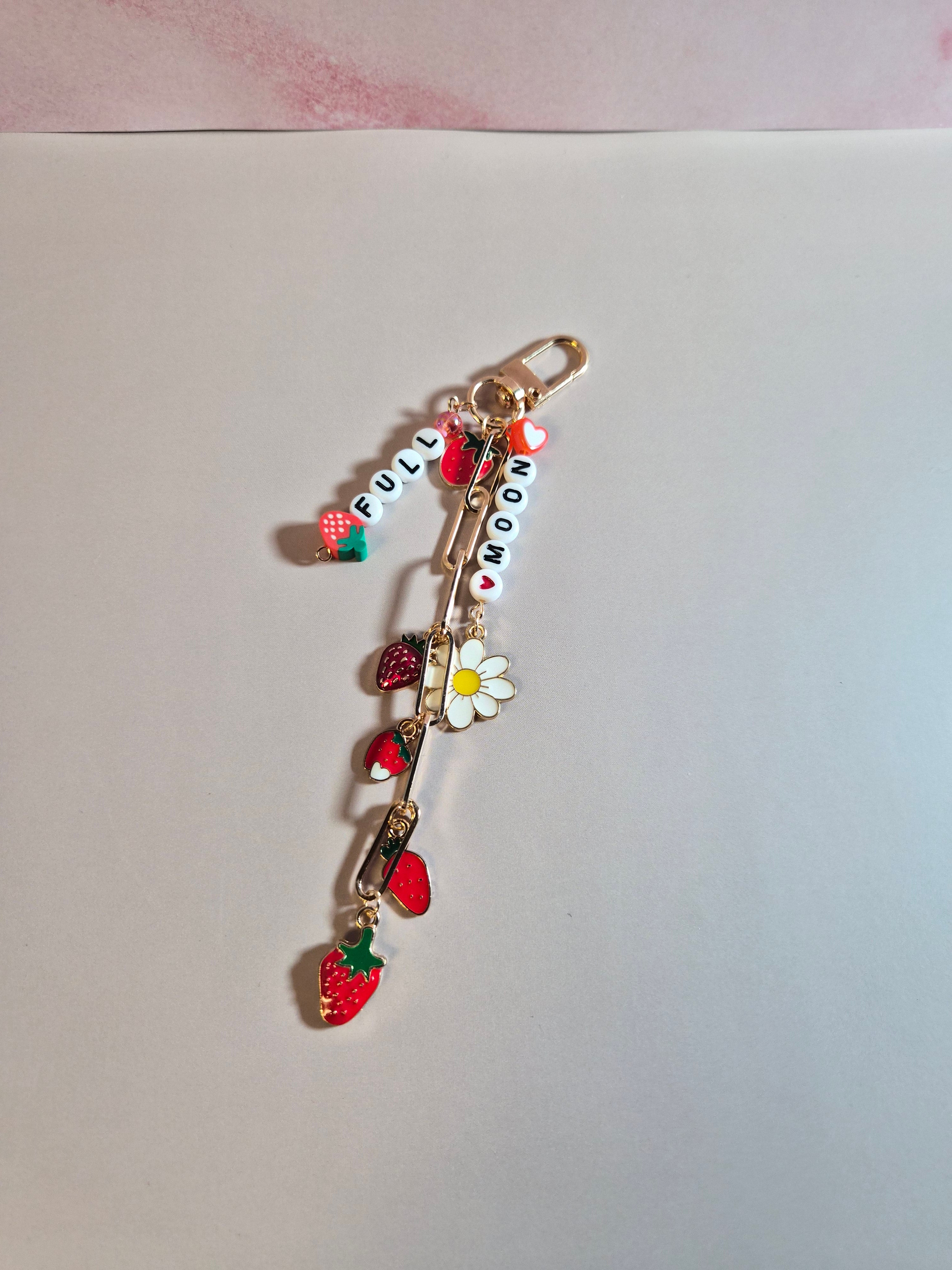 Strawberry Keychain