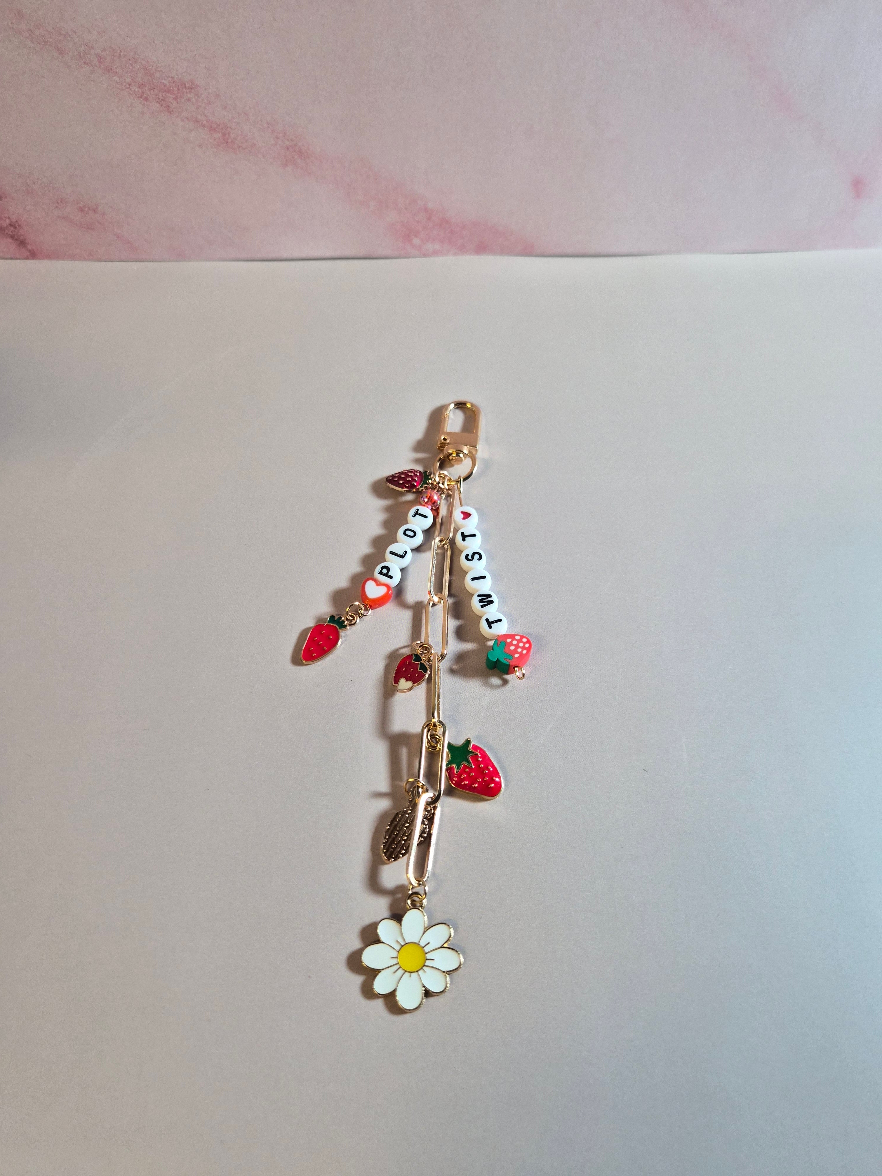 Strawberry Keychain