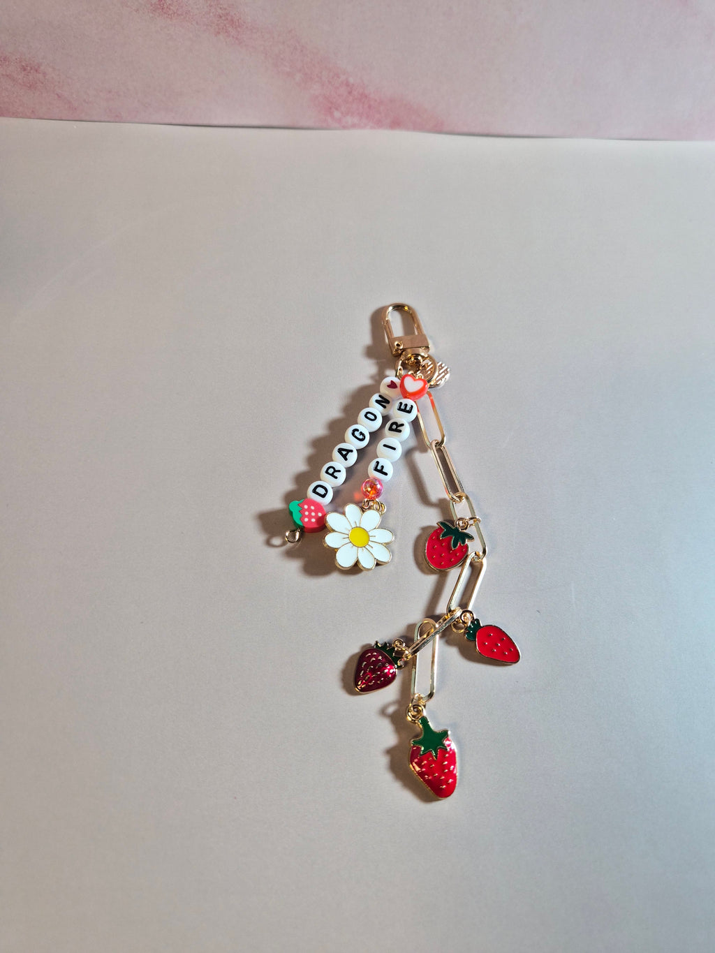 Strawberry Keychain