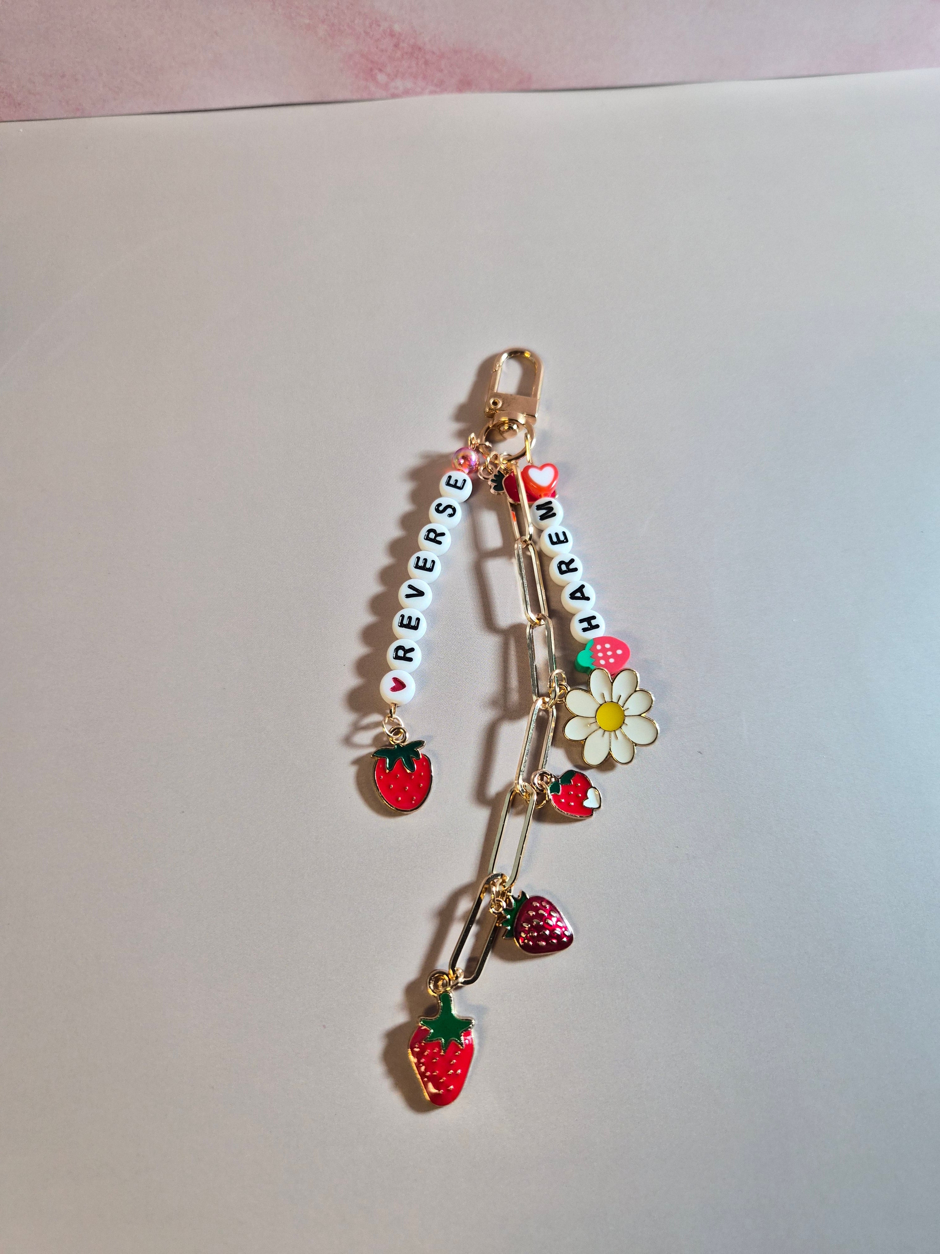 Strawberry Keychain