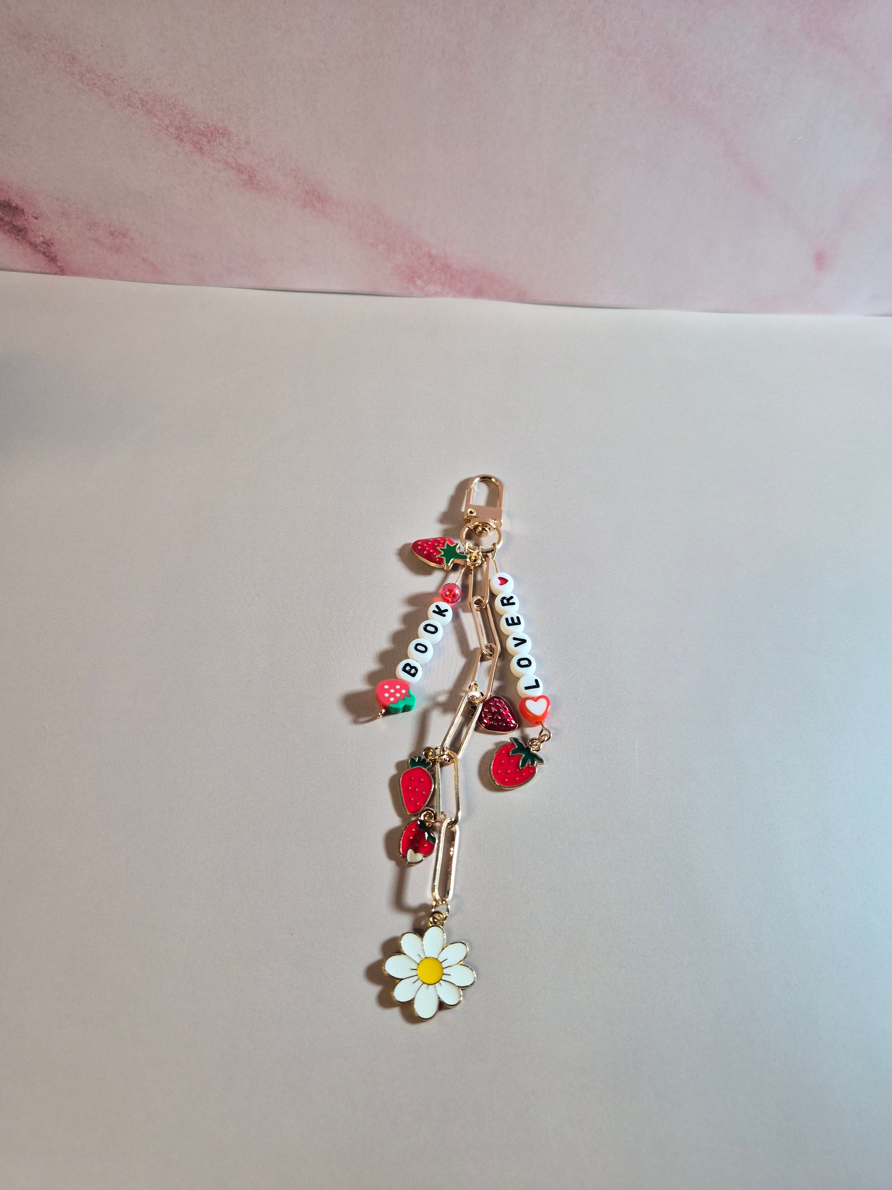 Strawberry Keychain