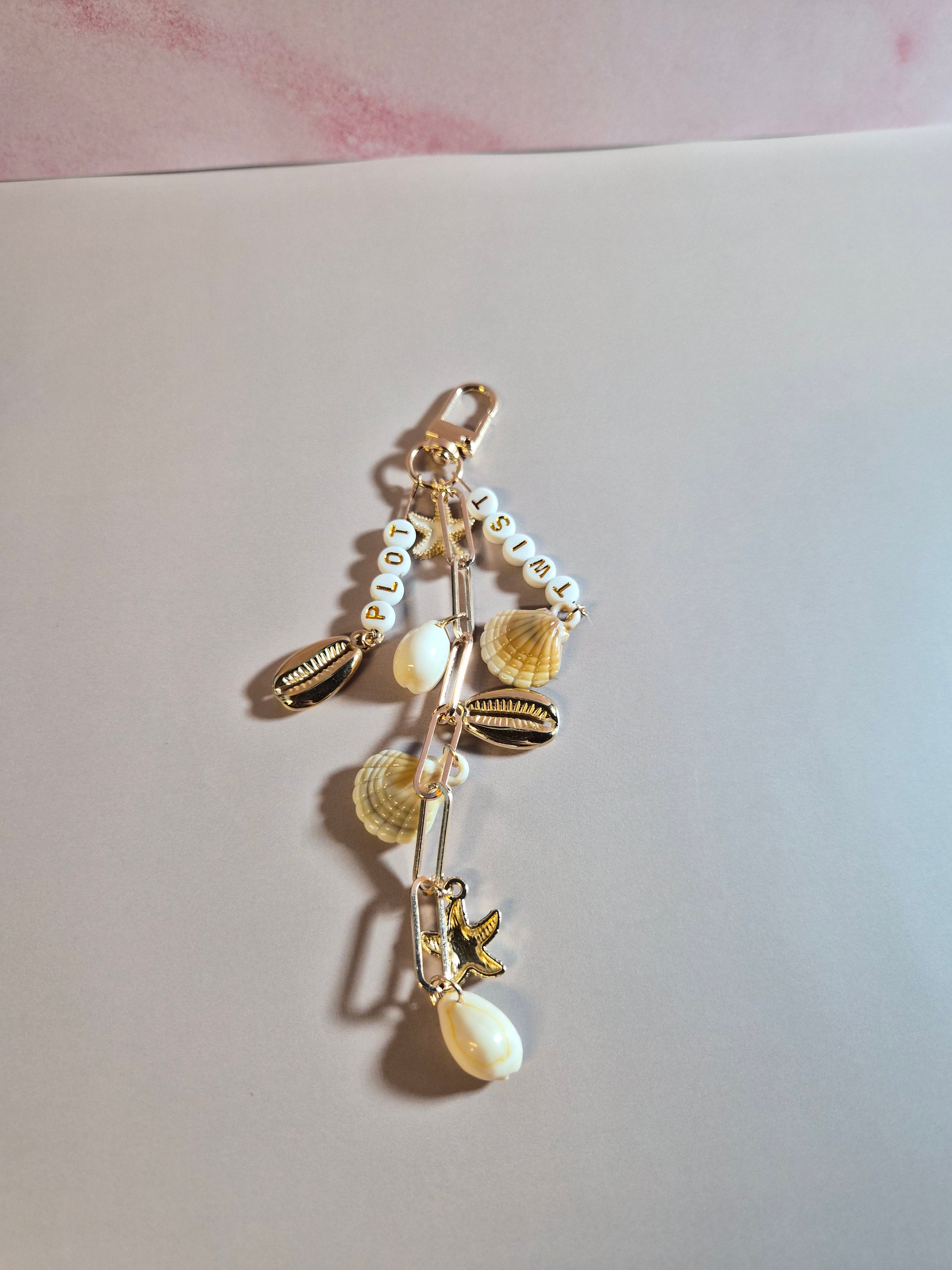 Sea Shell Keychain