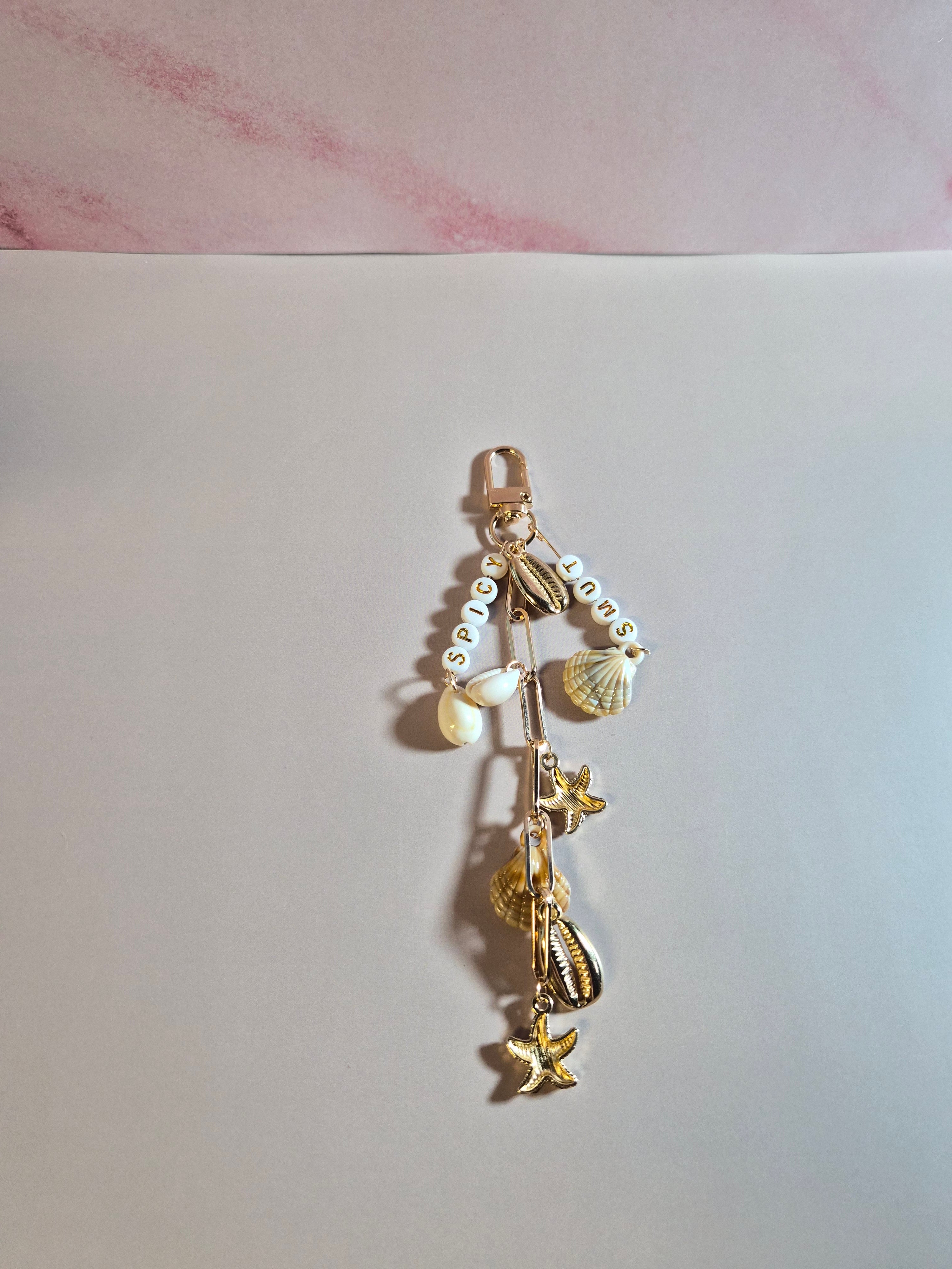 Sea Shell Keychain