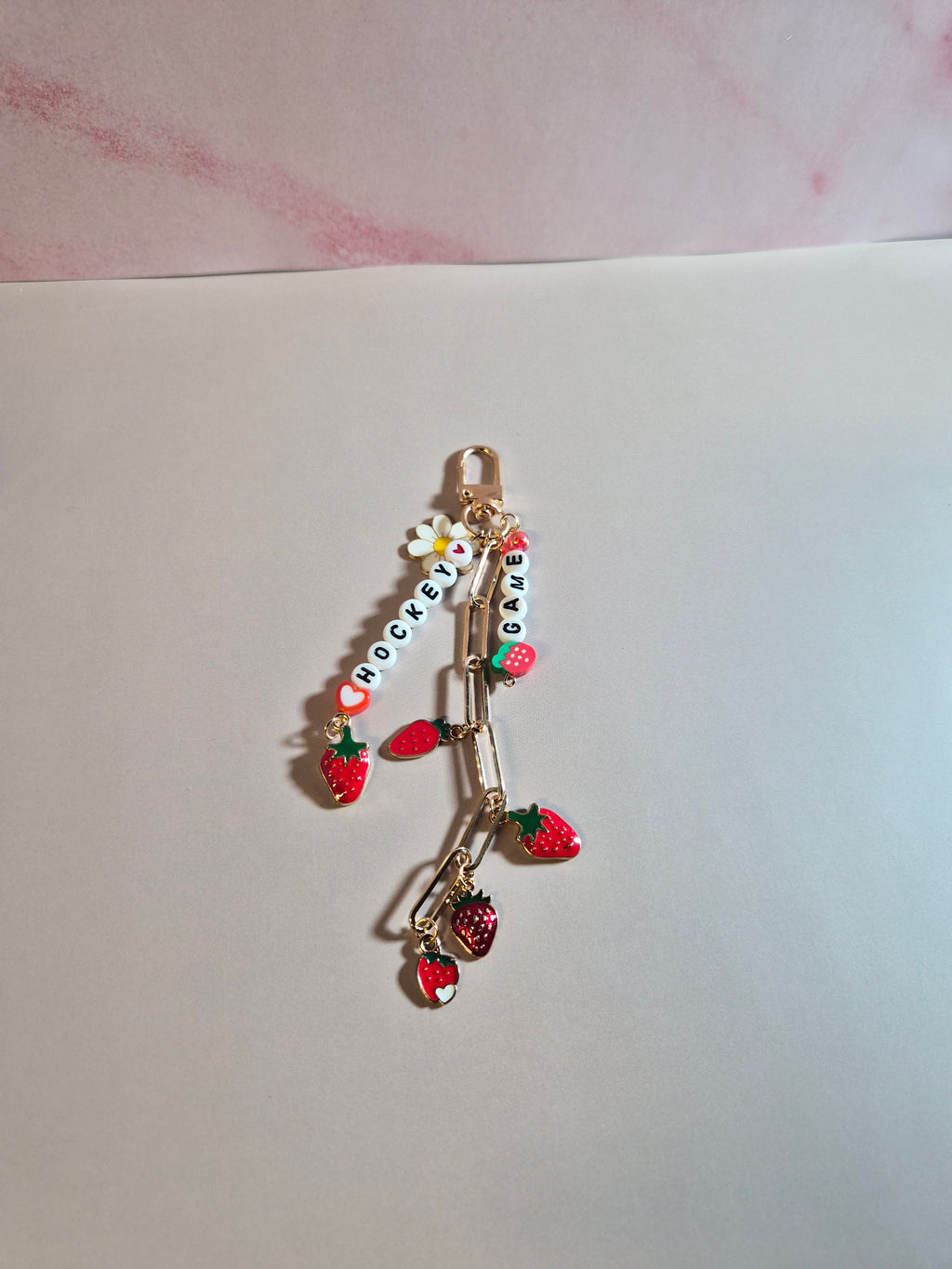 Strawberry Keychain