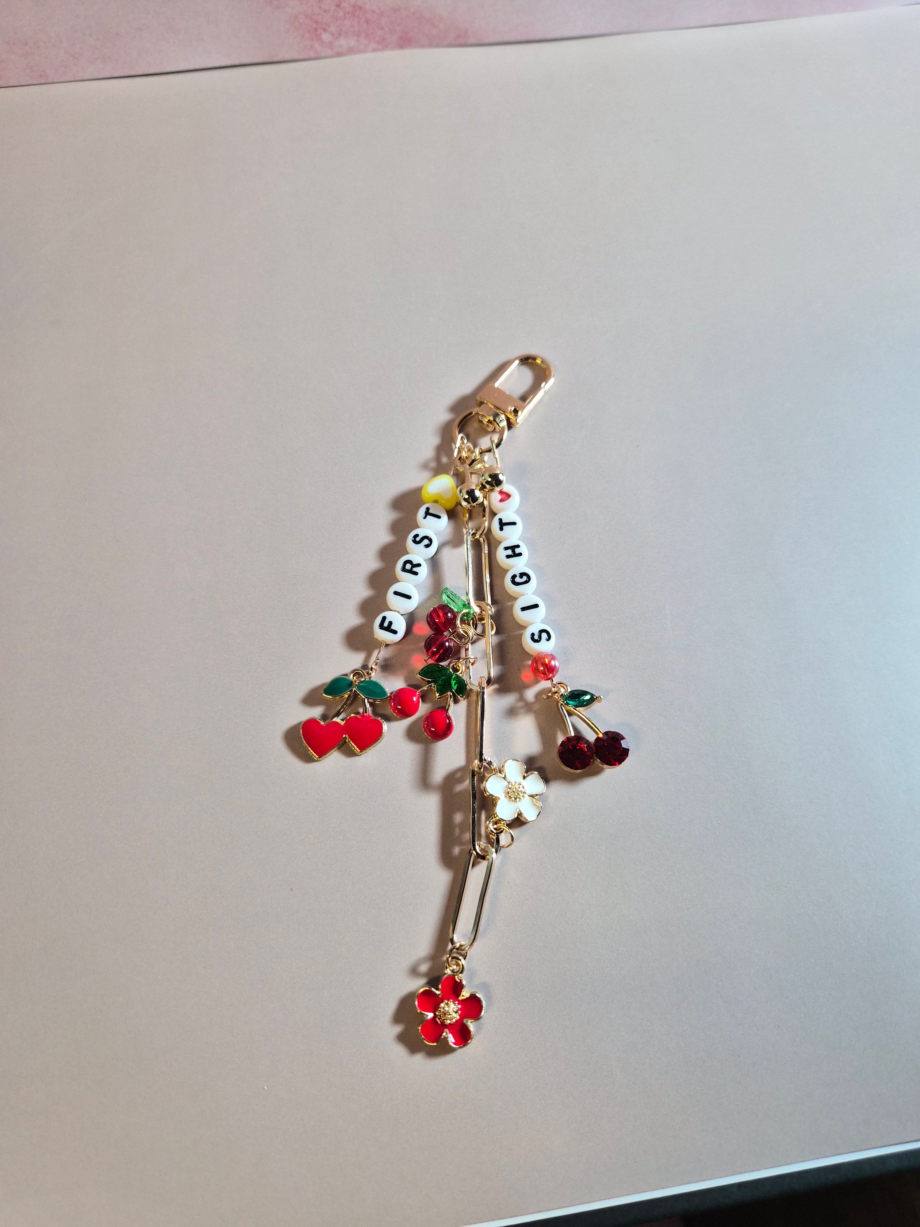 Cherry Keychain