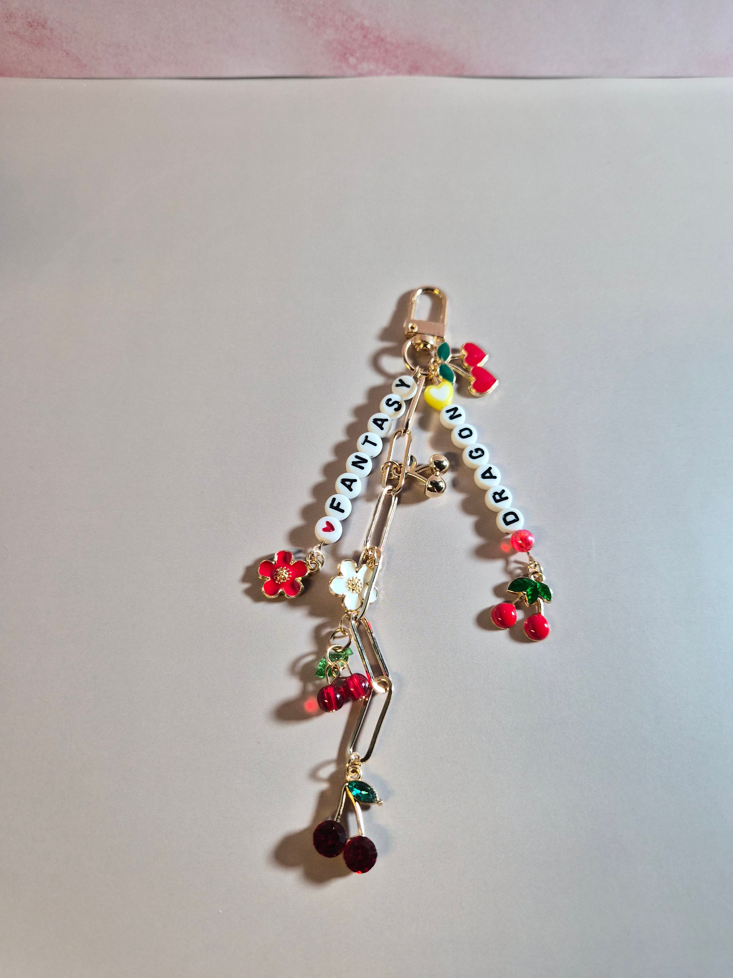 Cherry Keychain