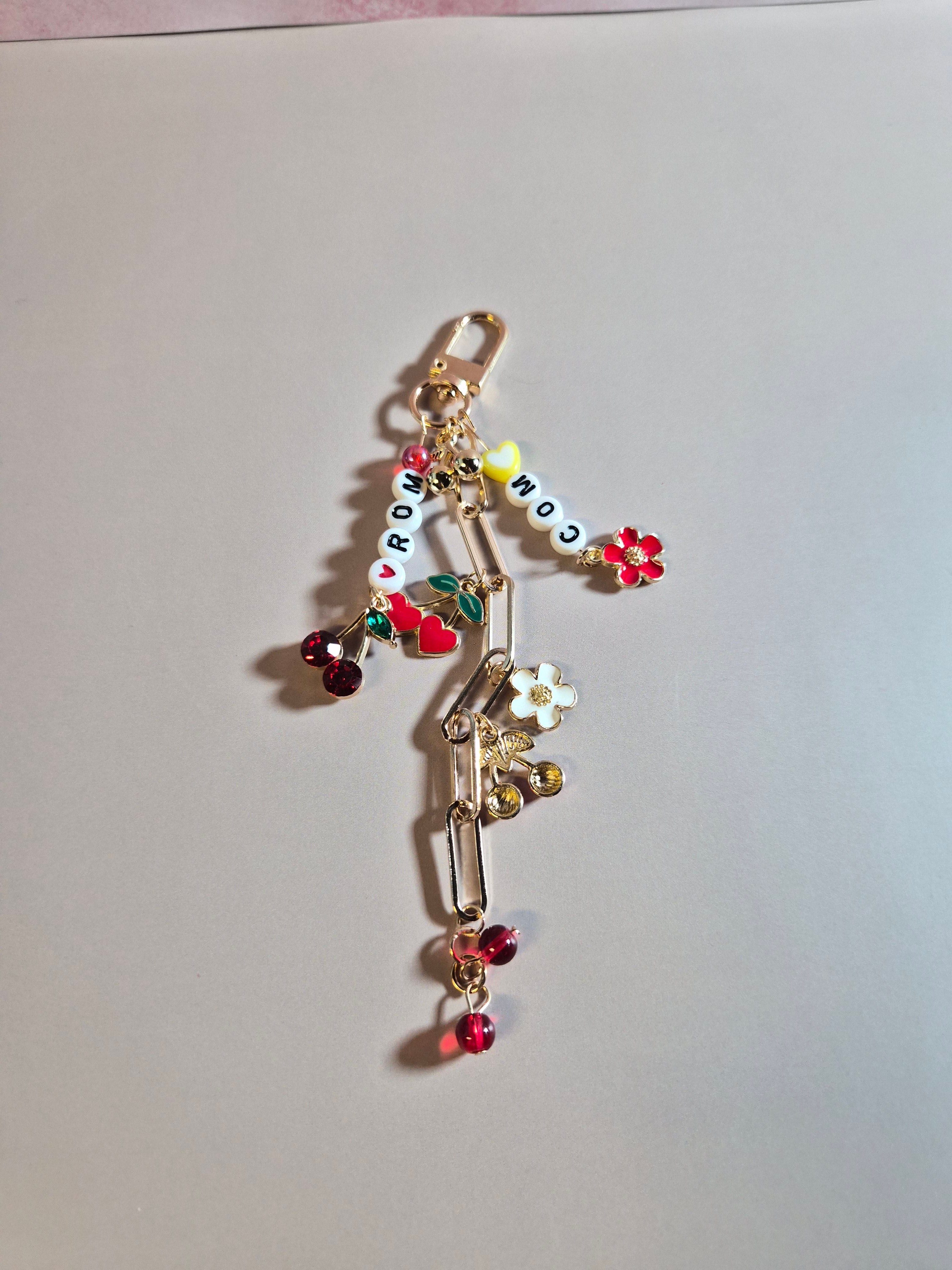 Cherry Keychain