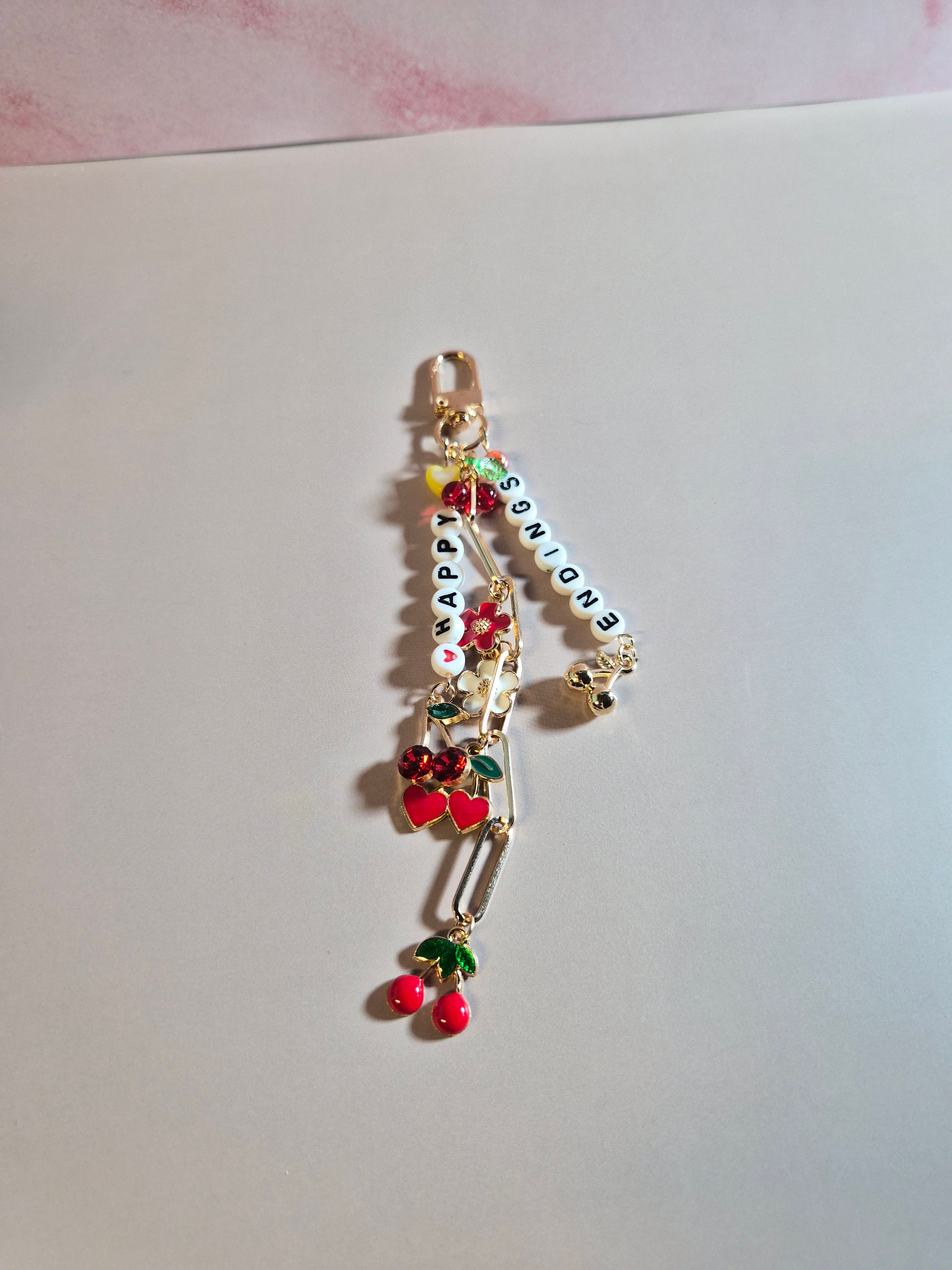 Cherry Keychain