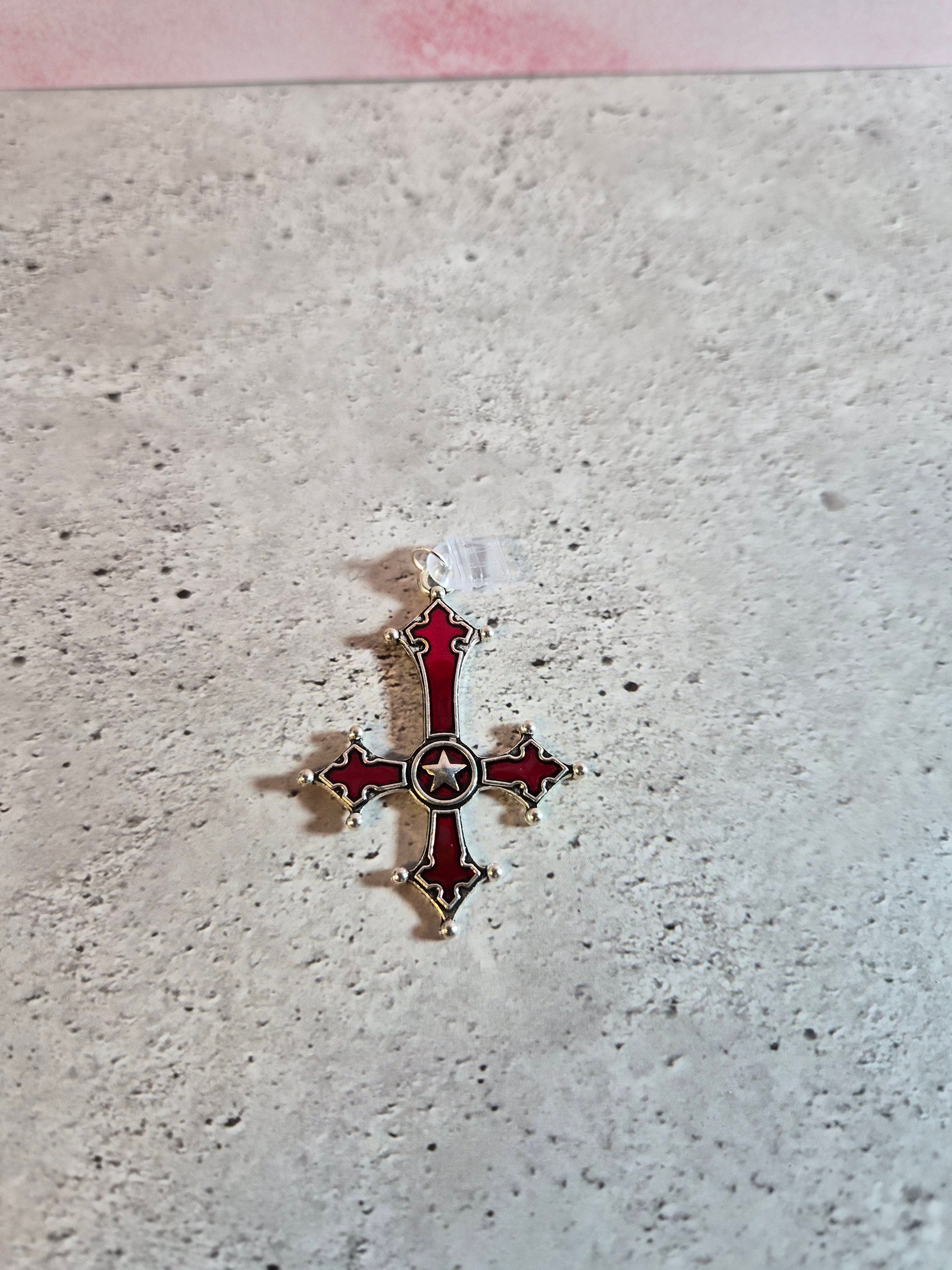 Red Themed Kindle dust charms