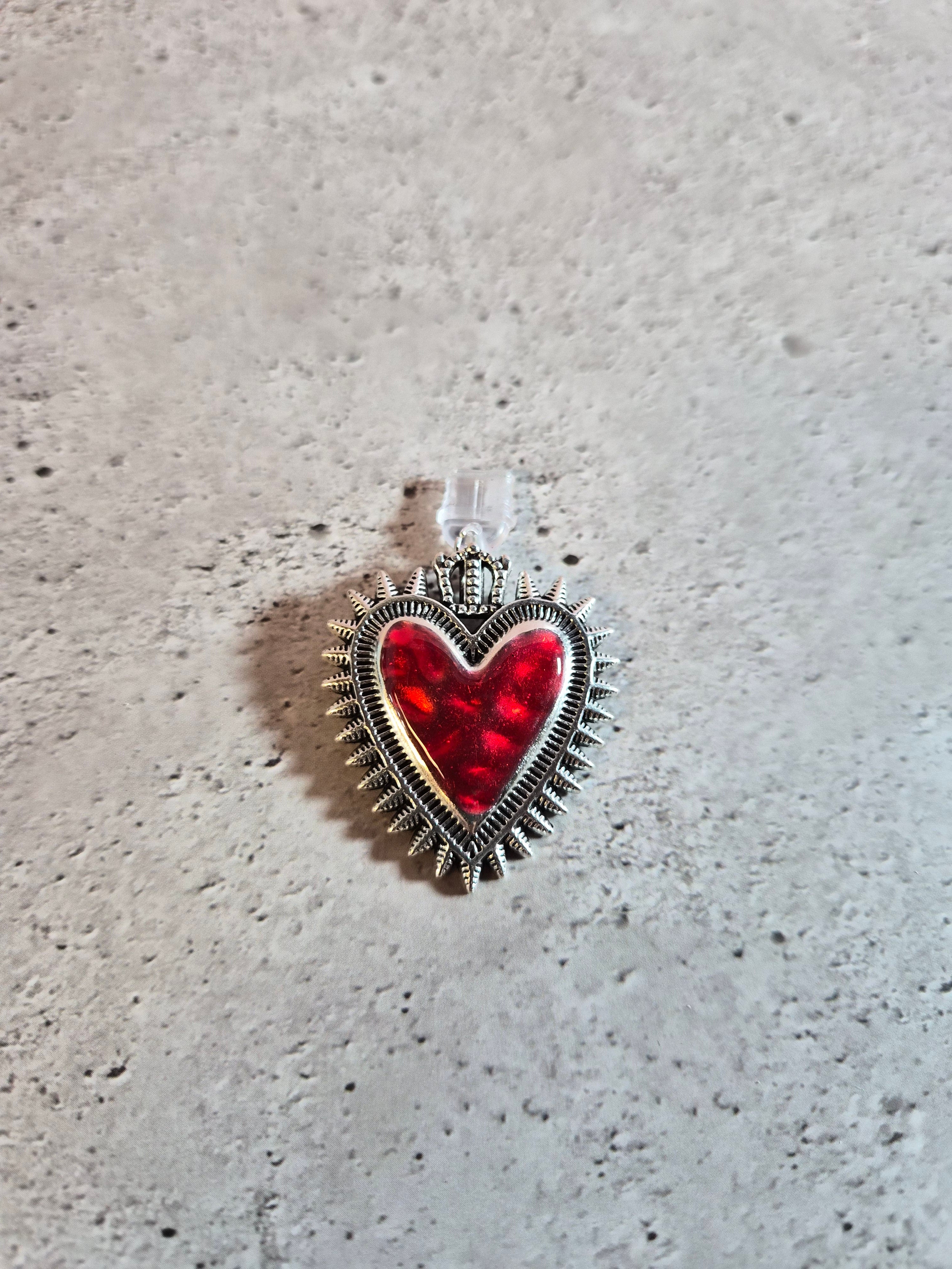 Red Themed Kindle dust charms