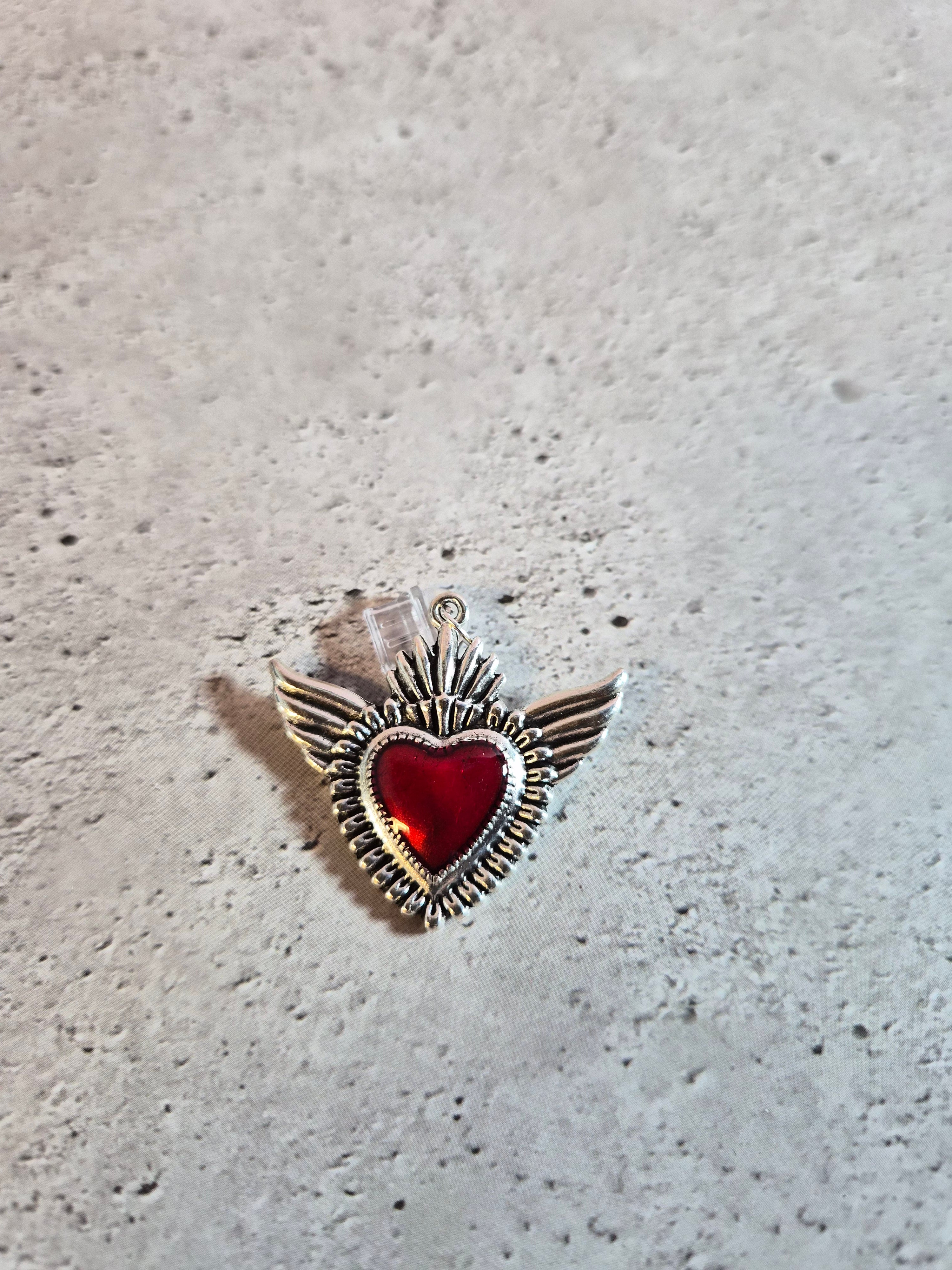 Red Themed Kindle dust charms