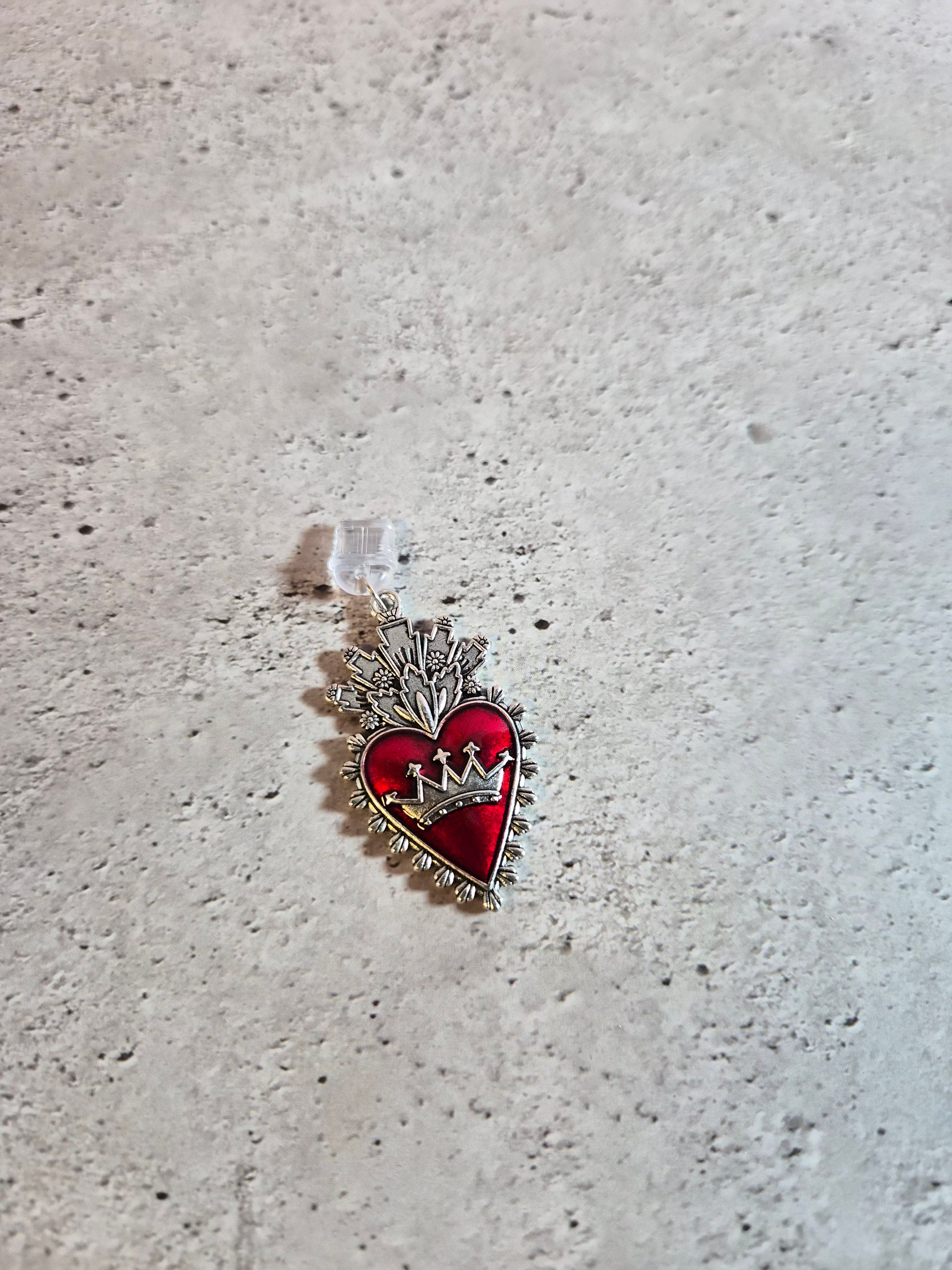 Red Themed Kindle dust charms