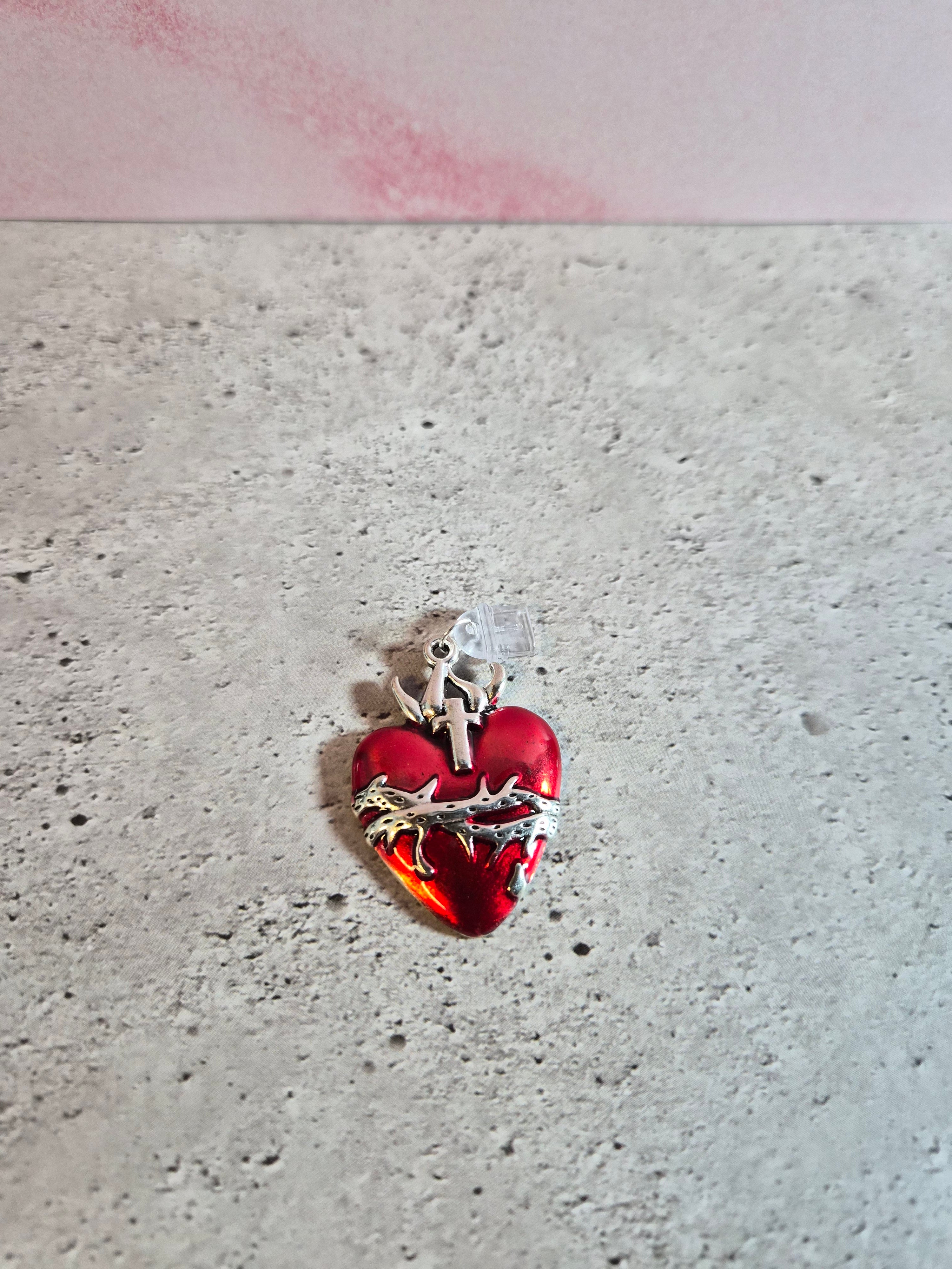 Red Themed Kindle dust charms