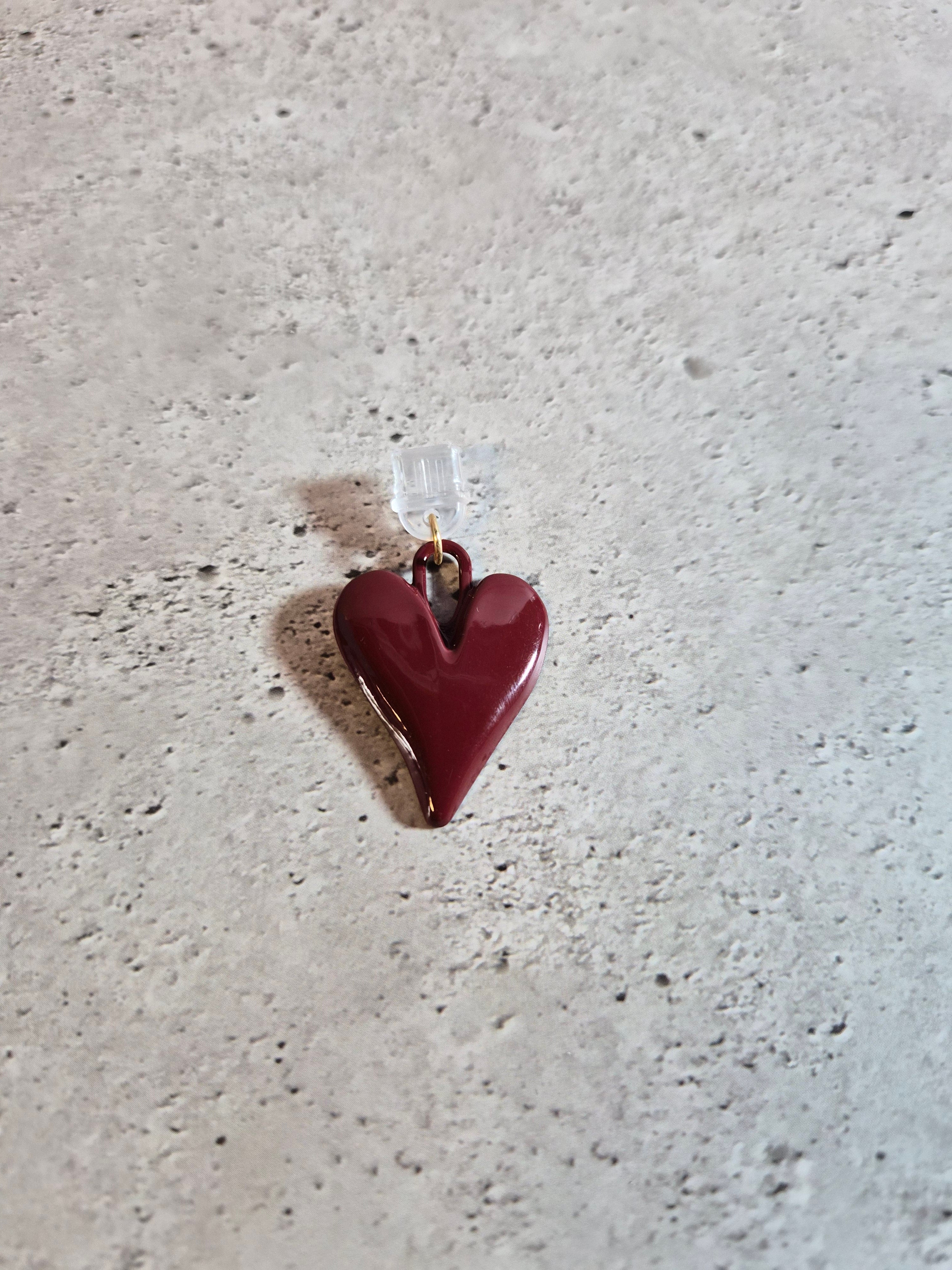Red Themed Kindle dust charms