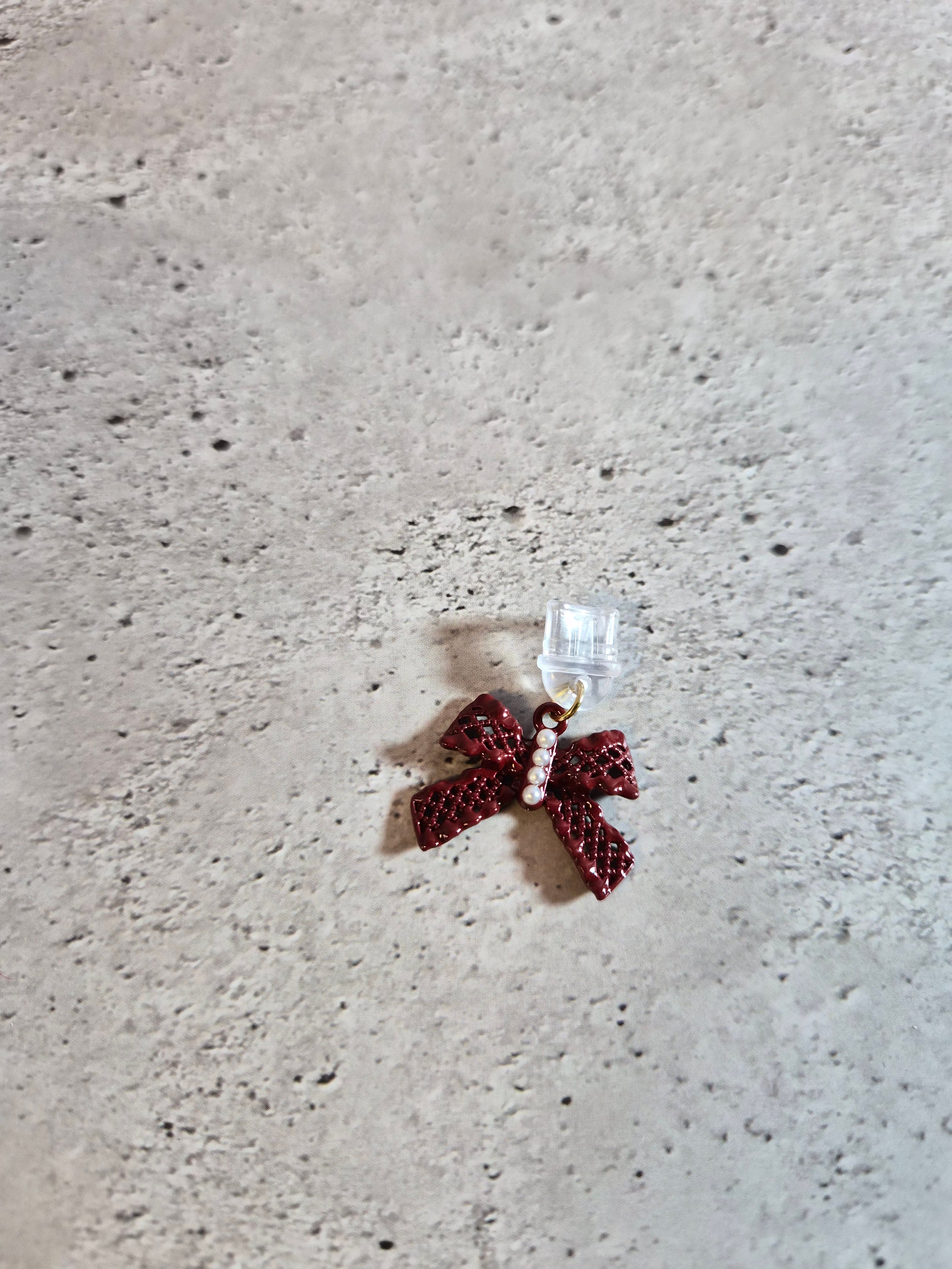 Red Themed Kindle dust charms