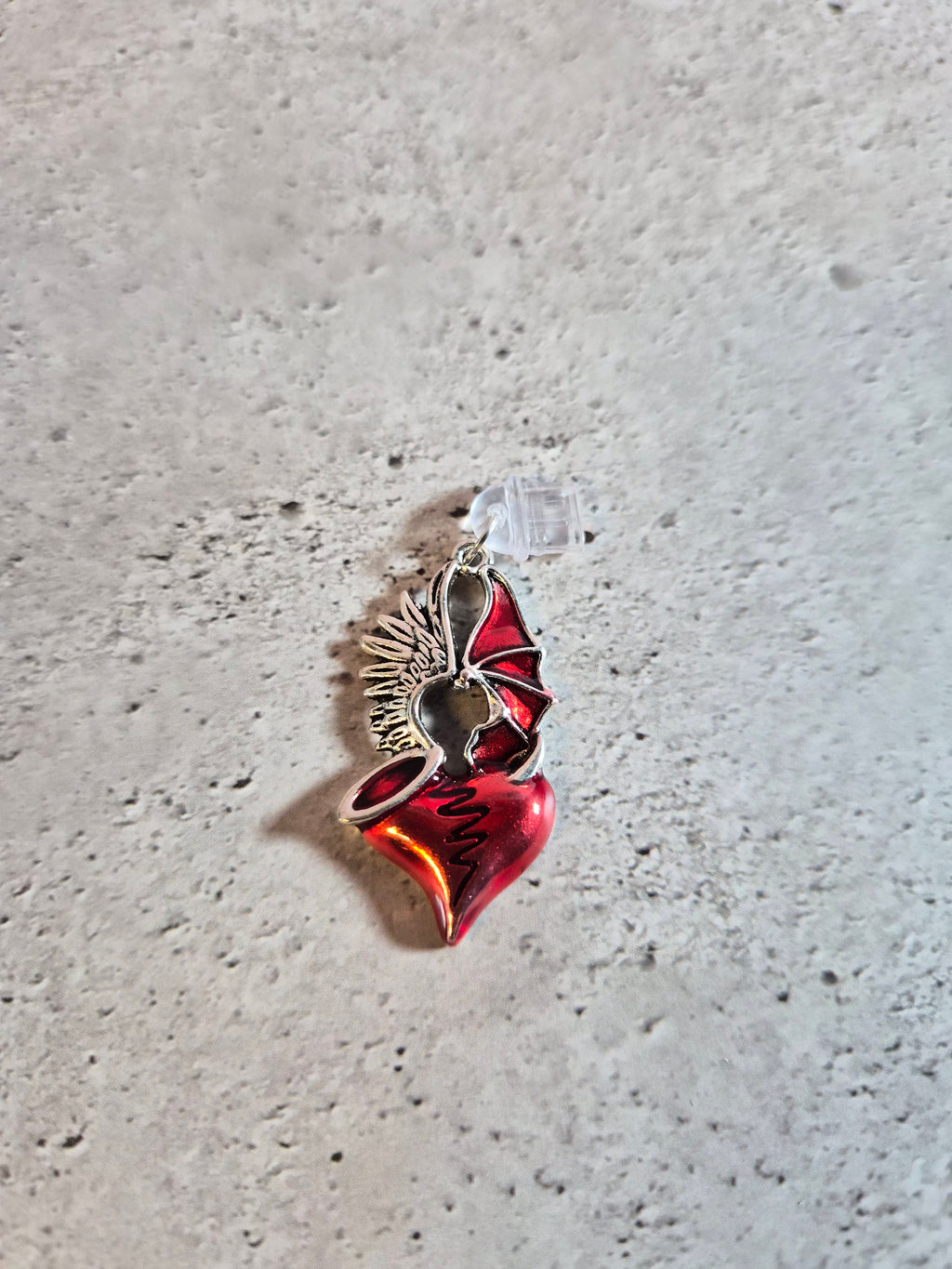 Red Themed Kindle dust charms