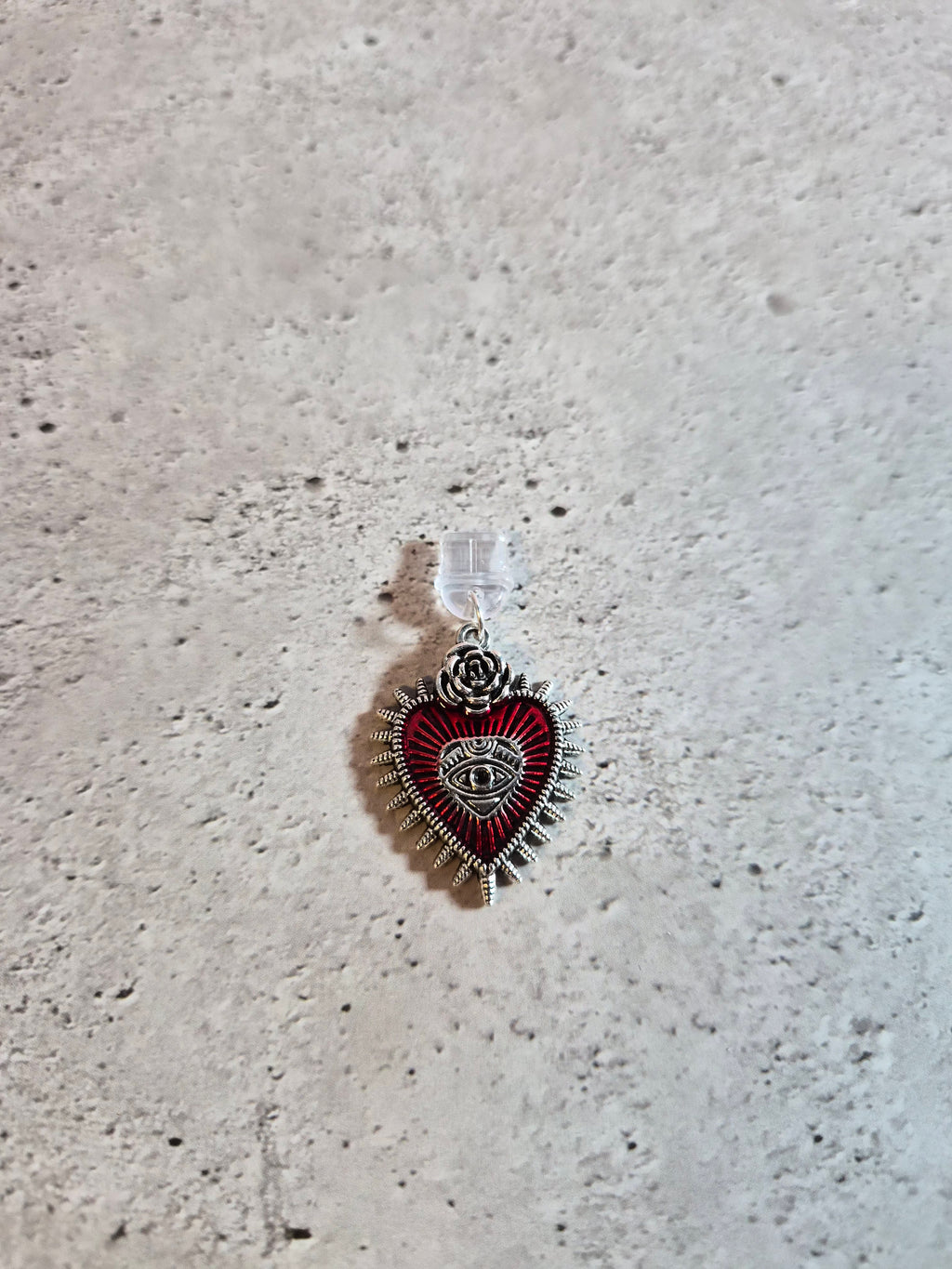 Red Themed Kindle dust charms