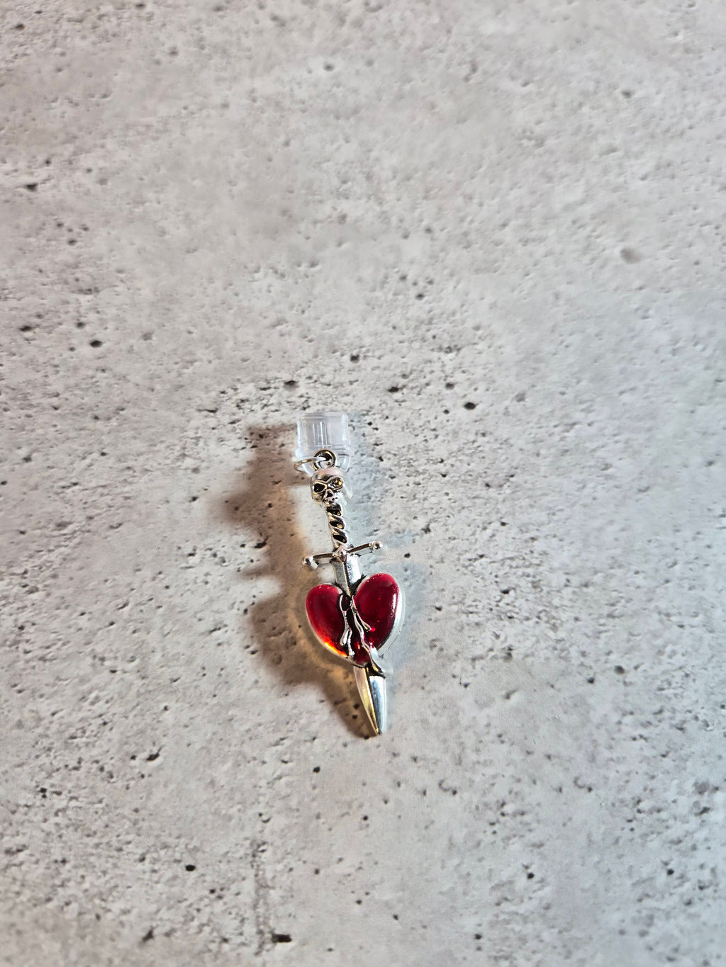 Red Themed Kindle dust charms