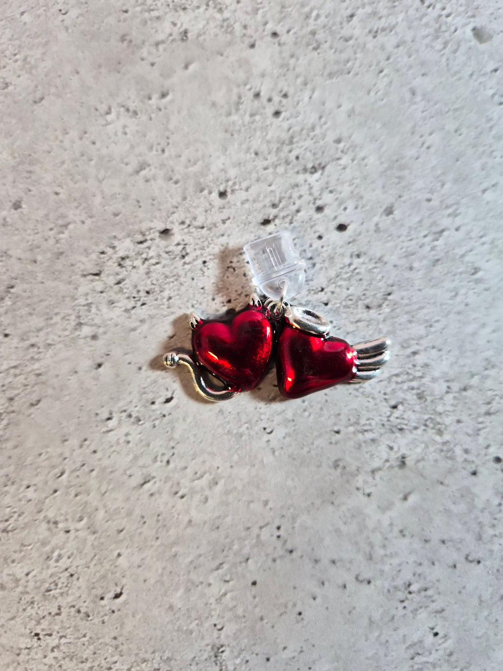 Red Themed Kindle dust charms