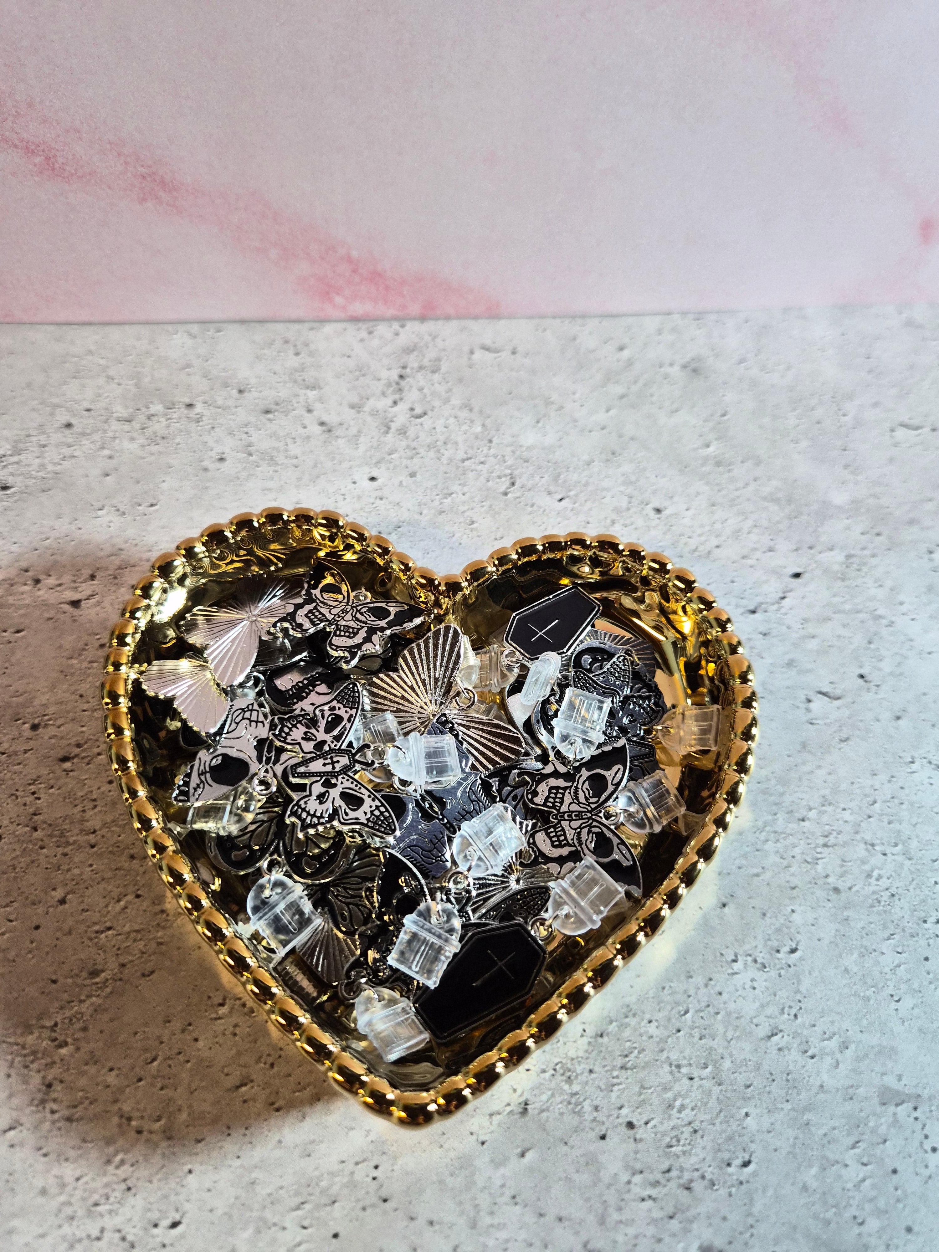 Gothic Butterfly themed Kindle dust Charms