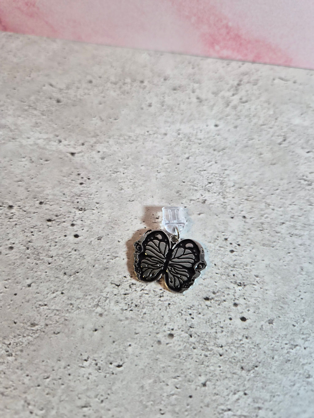 Gothic Butterfly themed Kindle dust Charms