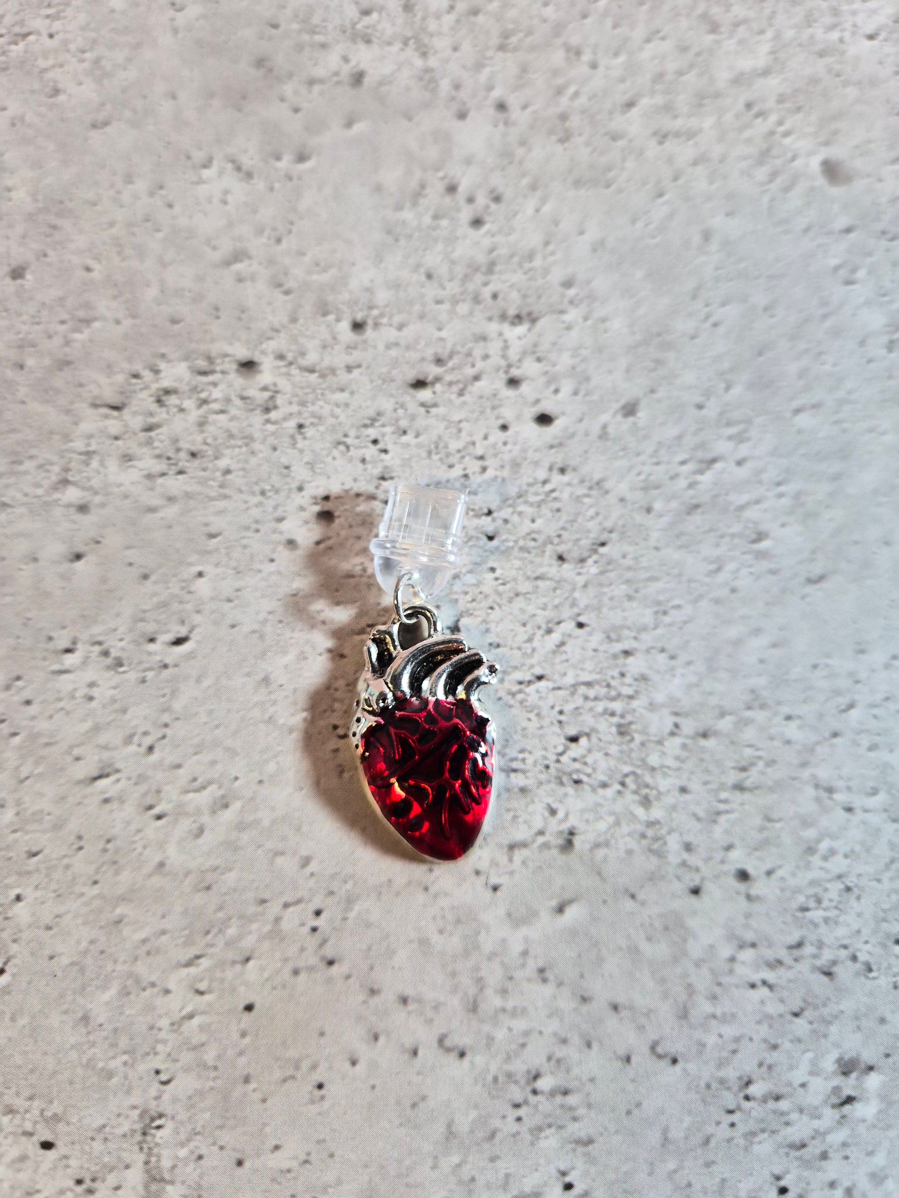 Red Themed Kindle dust charms