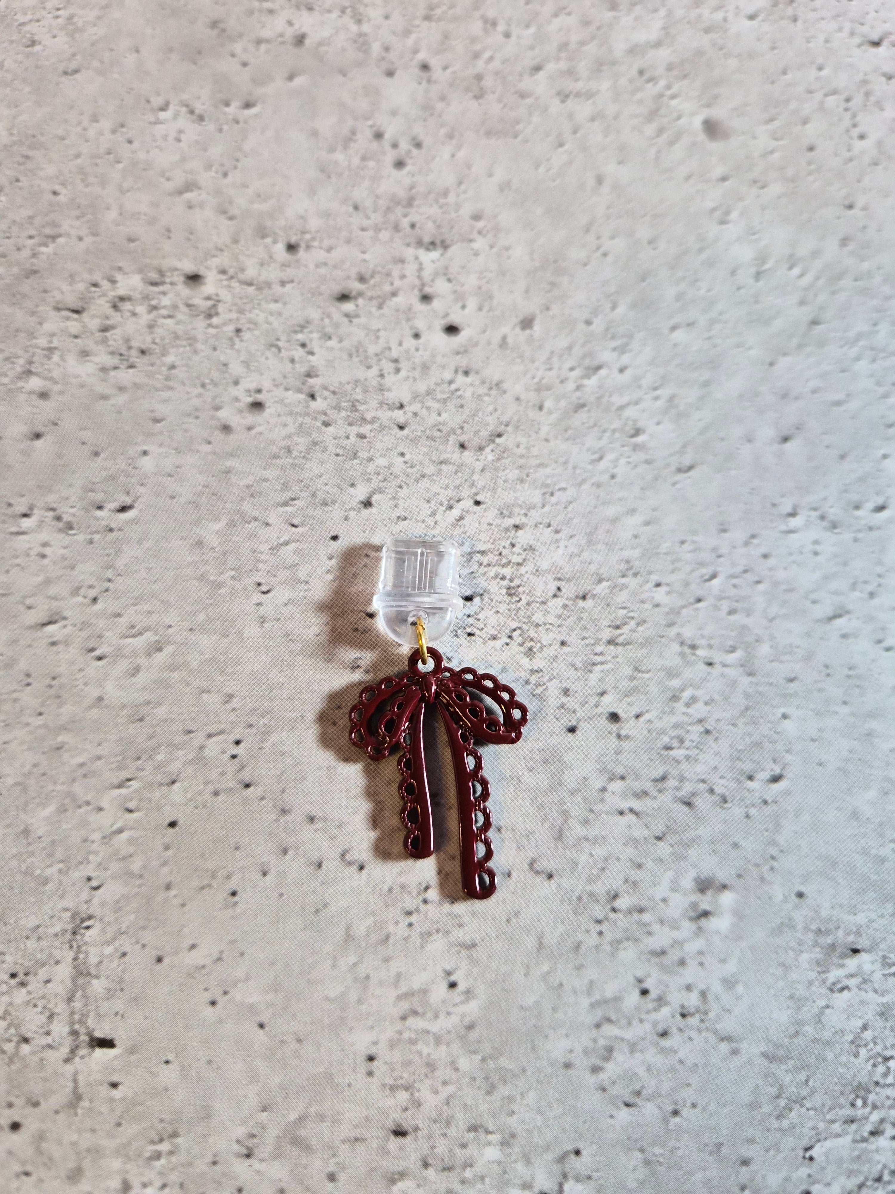 Red Themed Kindle dust charms