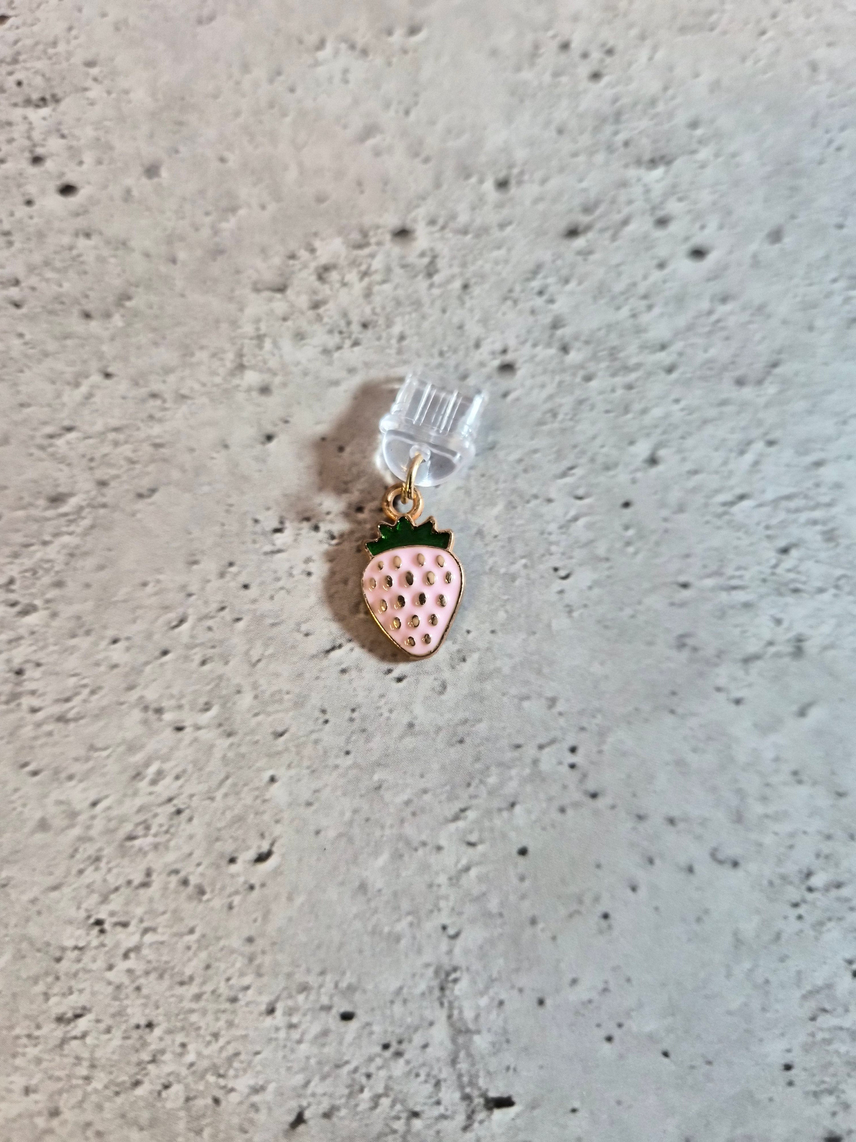 Pink & White themed Kindle dust Charms