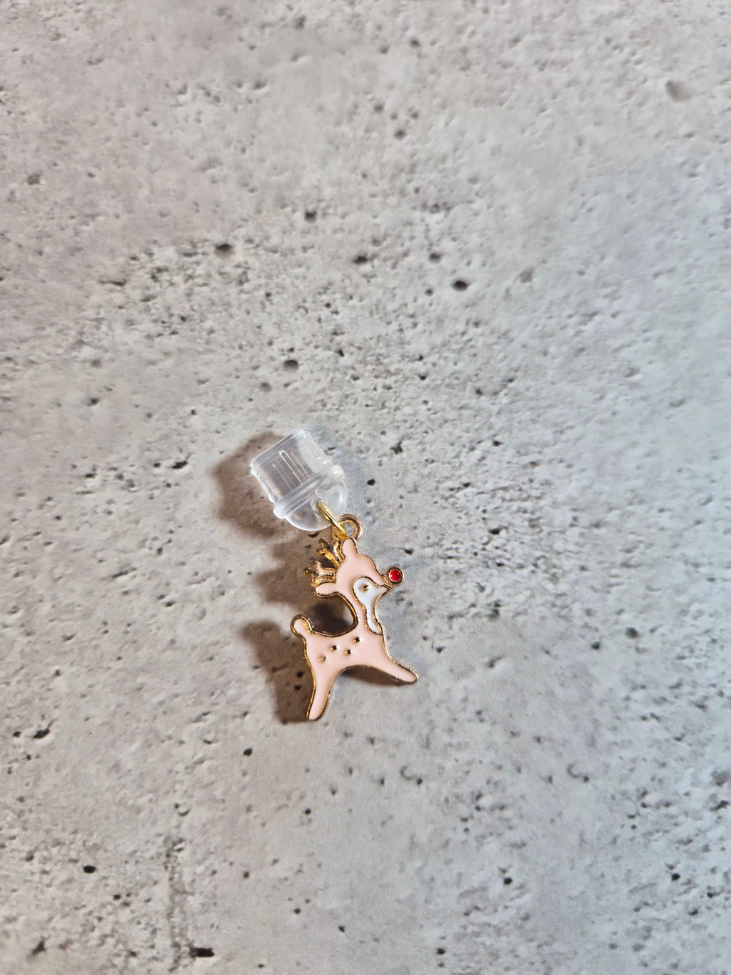 Pink & White themed Kindle dust Charms