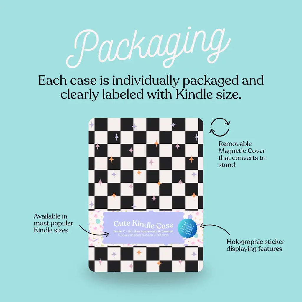 Library Kindle Case (Removable Cover)