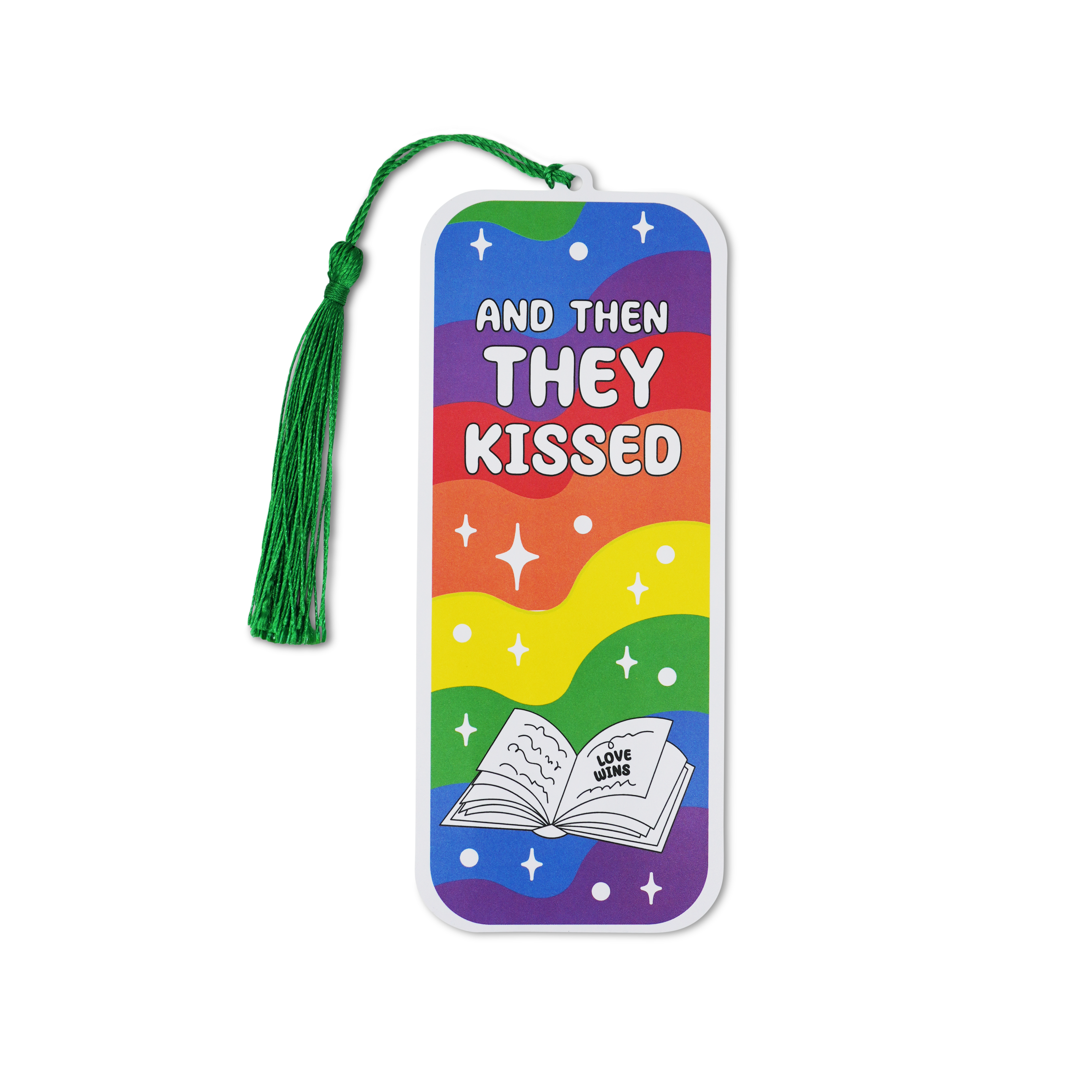 “And Then They Kissed” Romance Bookmark