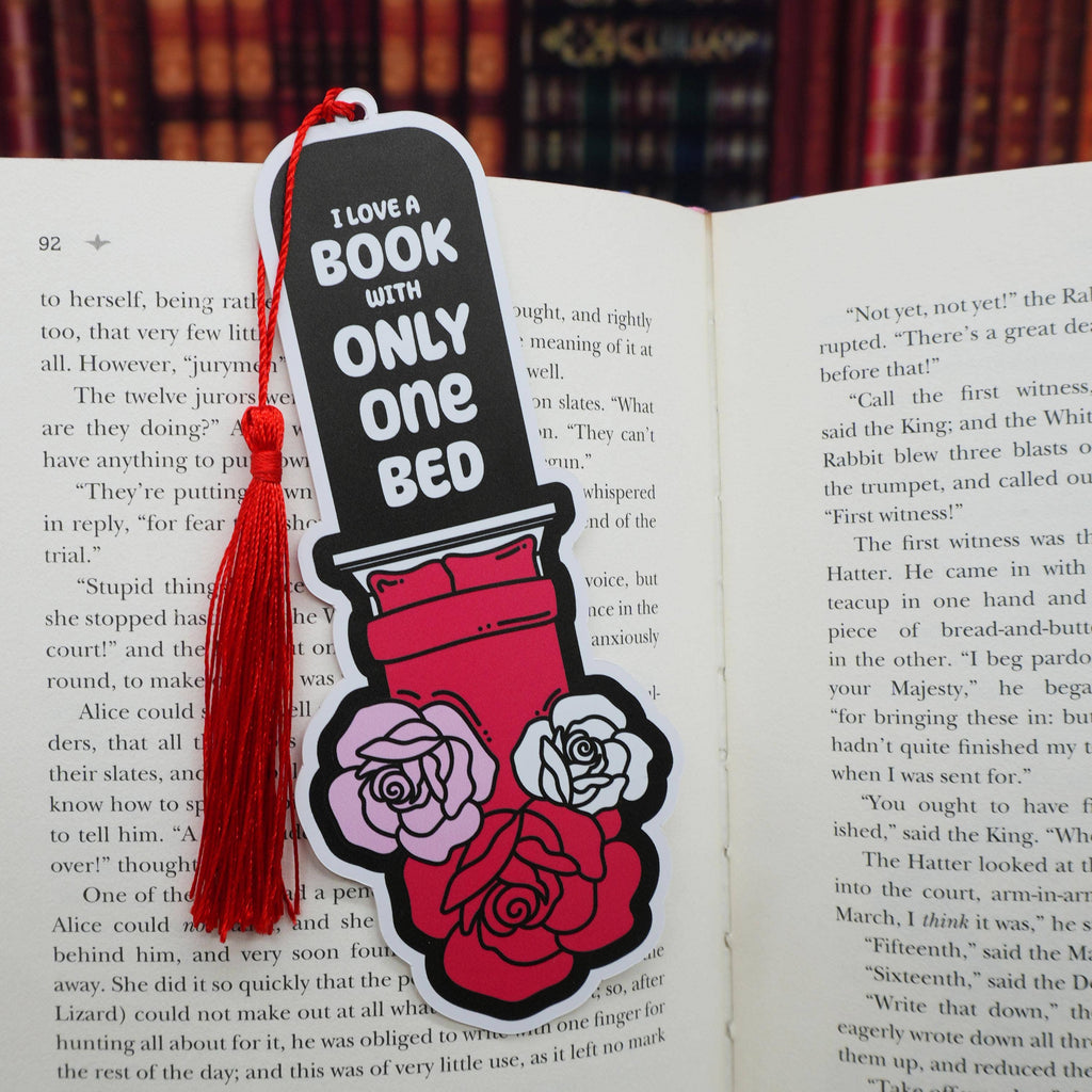 “I Love a Book With Only One Bed” Romance Bookmark