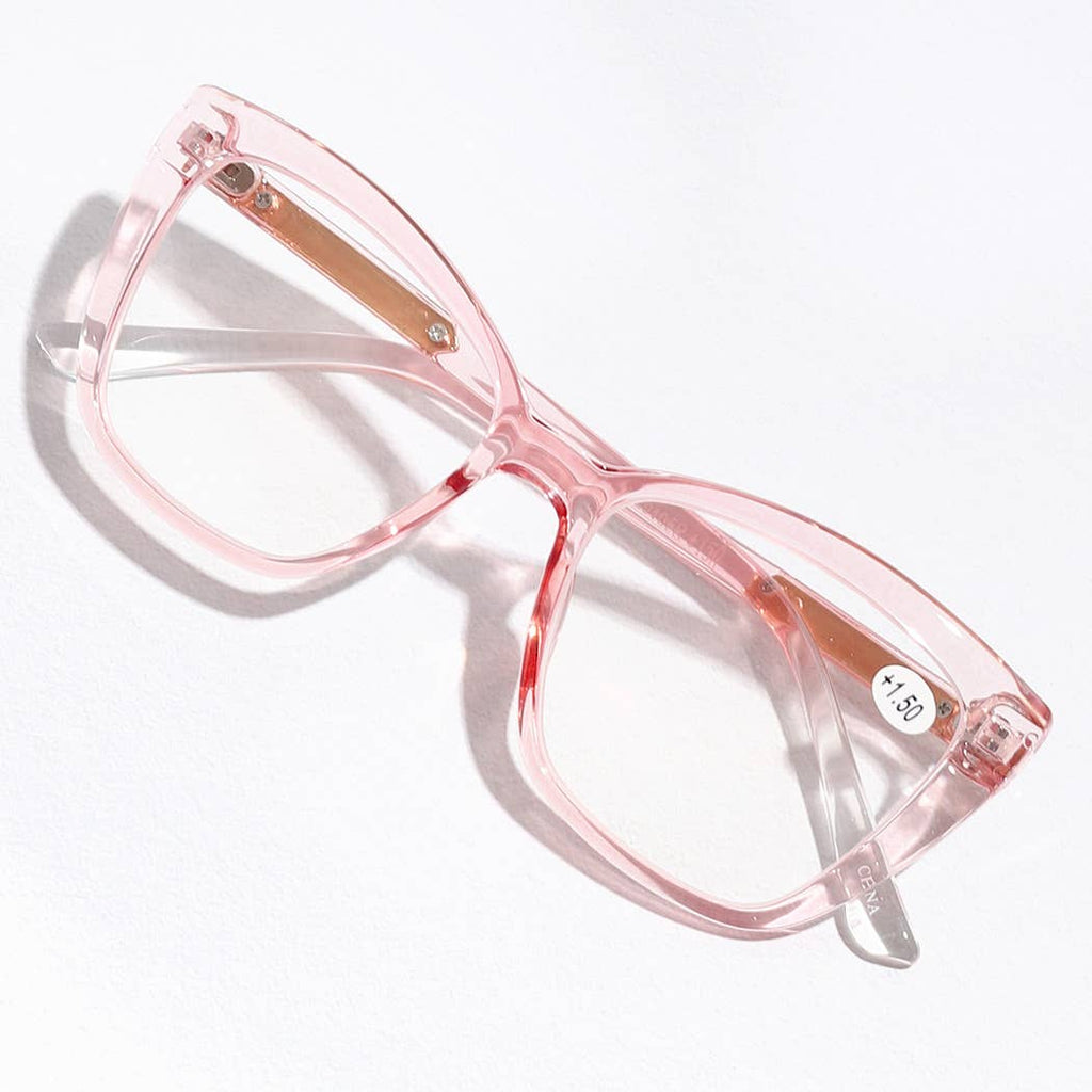 Colored Frame Fashion Reading Glasses