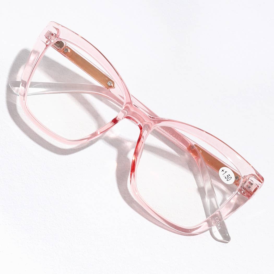 Colored Frame Fashion Reading Glasses