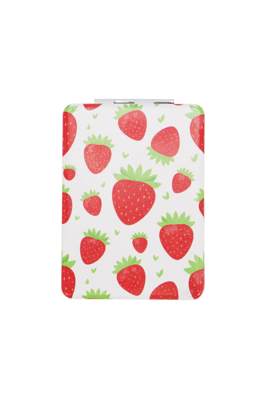 Strawberry All Over Matte Compact Mirror