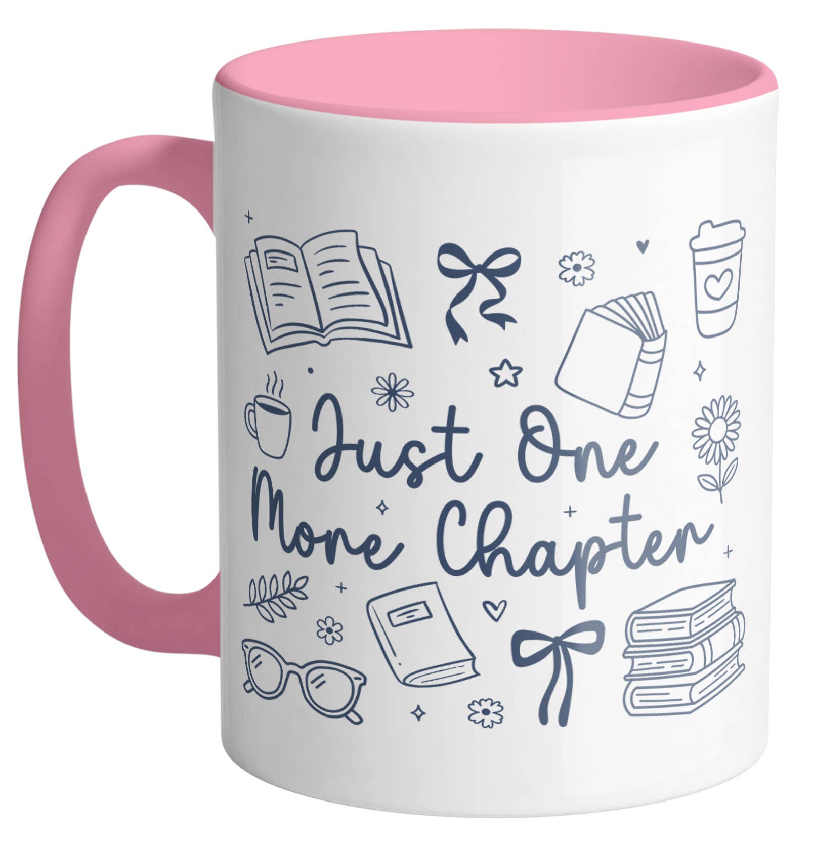 Doodles One More Chapter Ceramic Mug