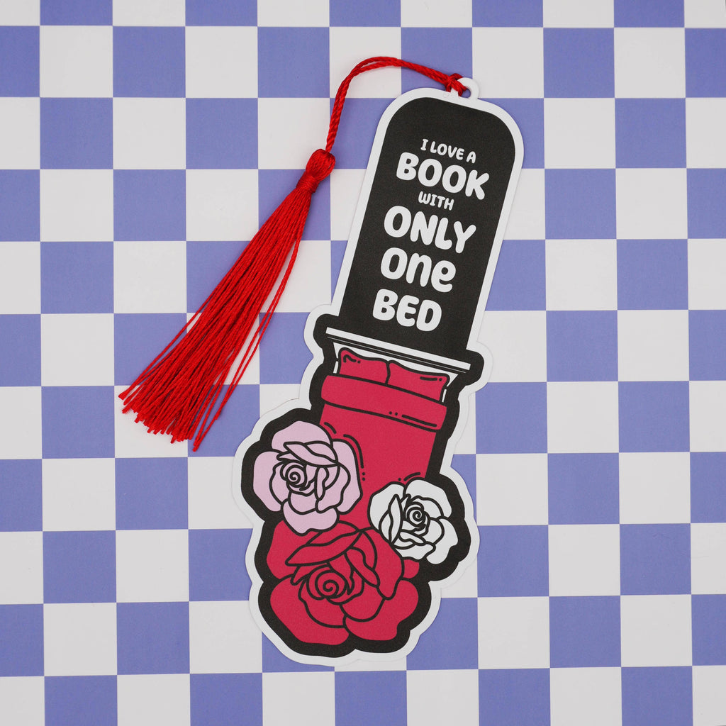 “I Love a Book With Only One Bed” Romance Bookmark