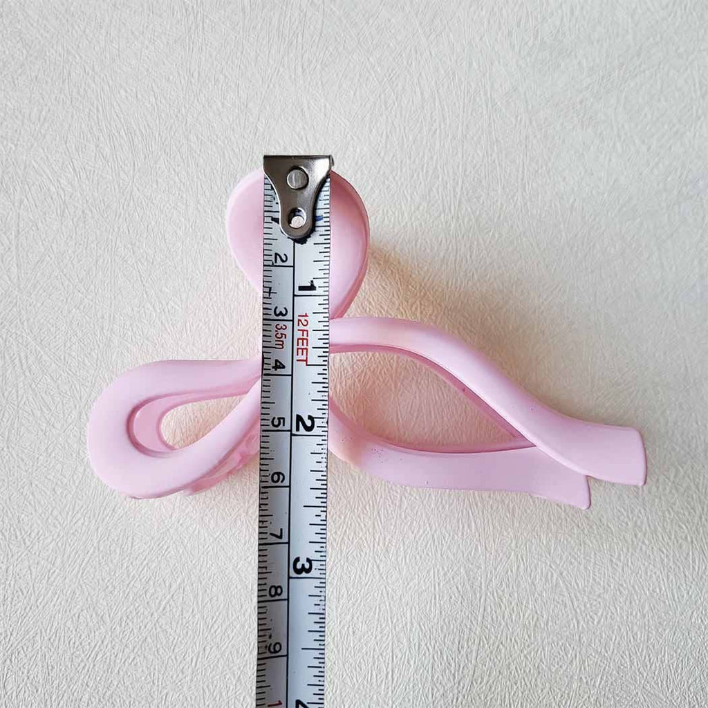 4 Soft Shades of Bow Hair Claw Clip
