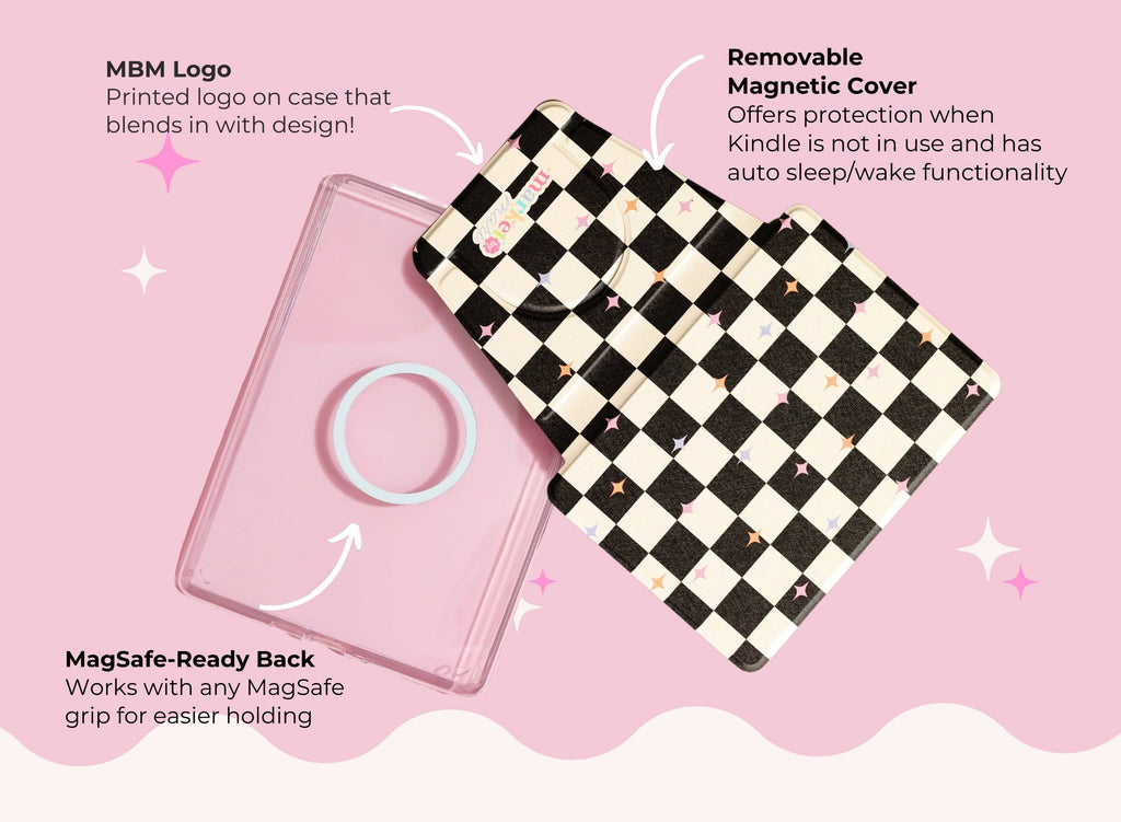 Romance Trope Removable Cover Kindle Case