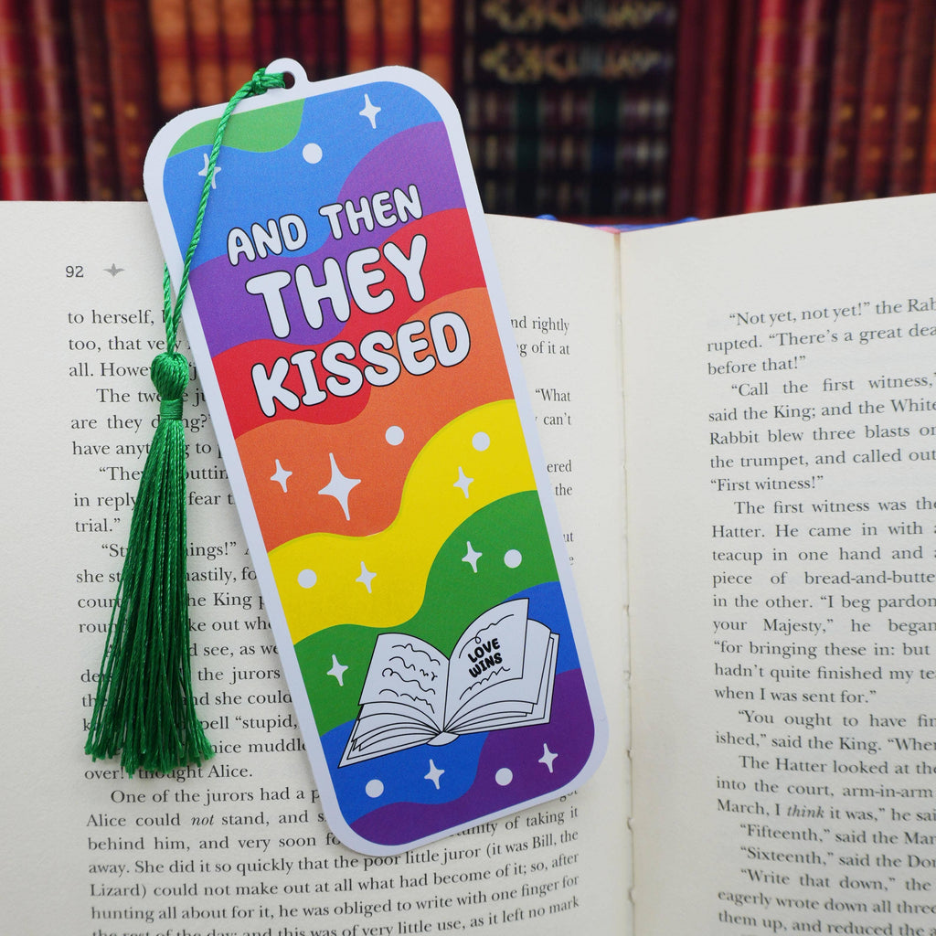 “And Then They Kissed” Romance Bookmark