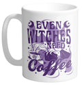 Even Witches Need Coffee Ceramic Mug