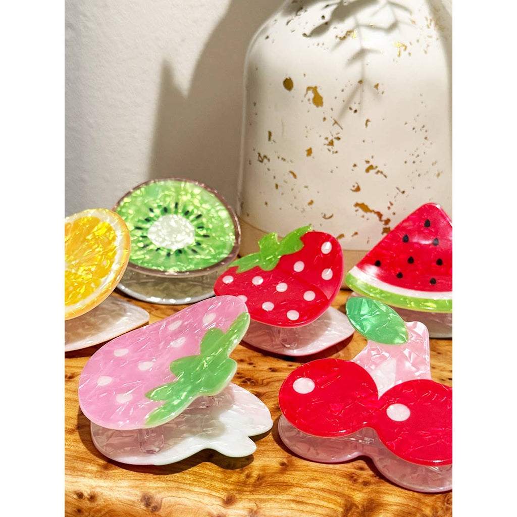 Premium Quality Fruit Theme Hair Claw Clip