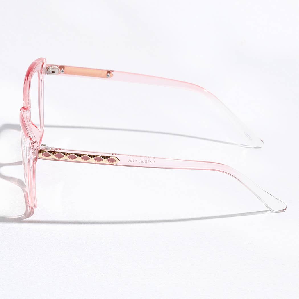 Colored Frame Fashion Reading Glasses