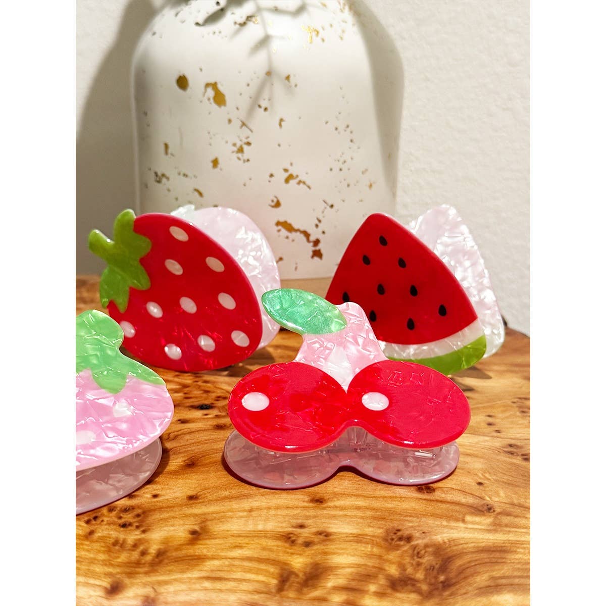 Premium Quality Fruit Theme Hair Claw Clip